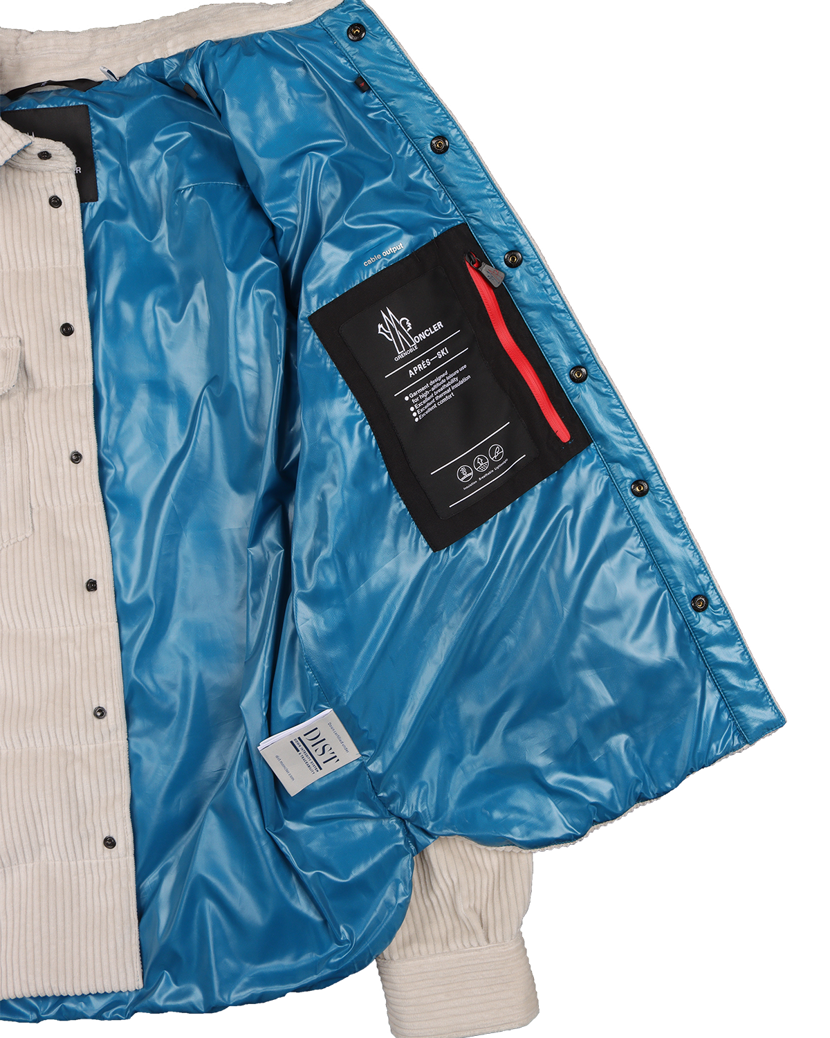 Corduroy Button Snap Jacket