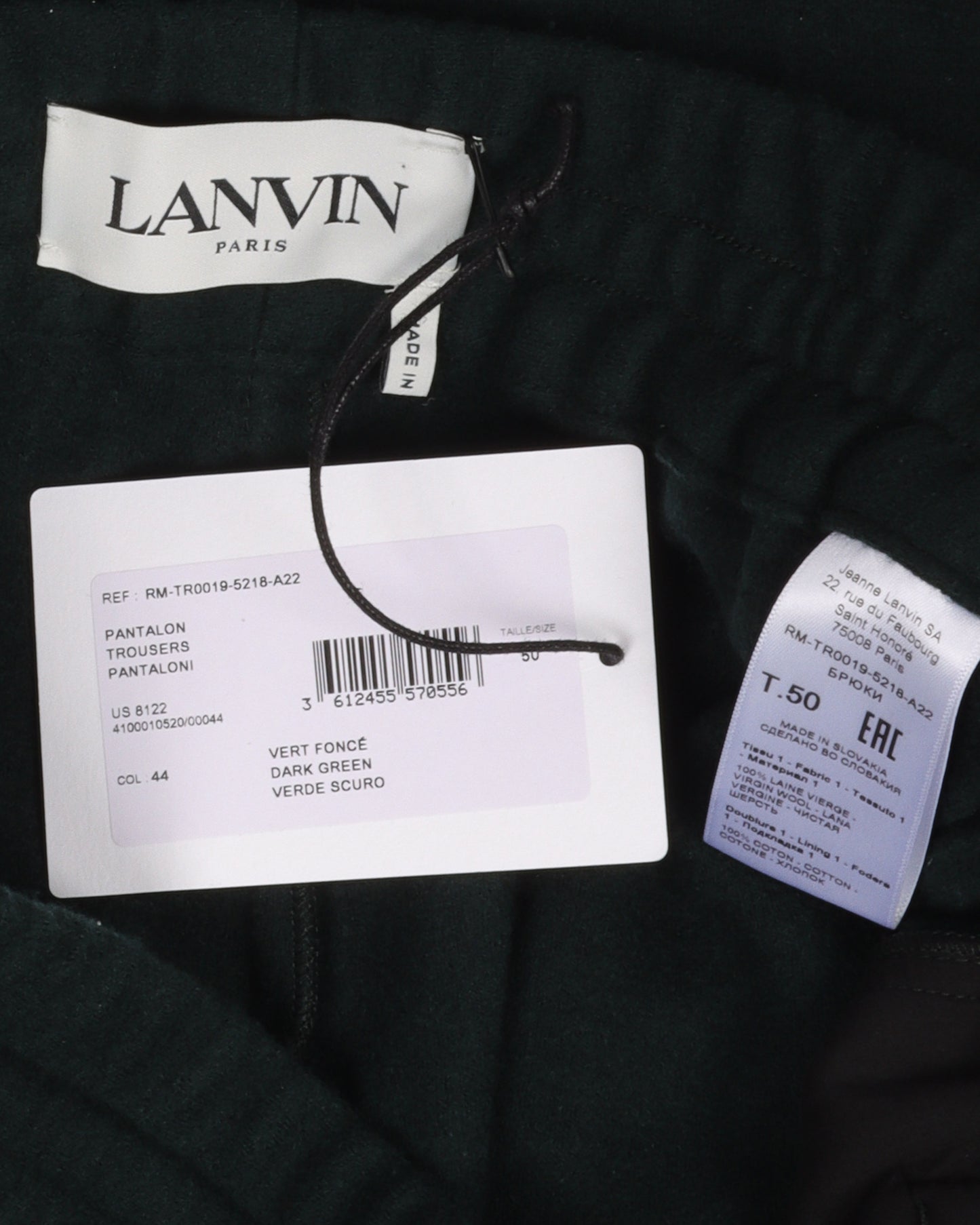 Tailored Wool Pant