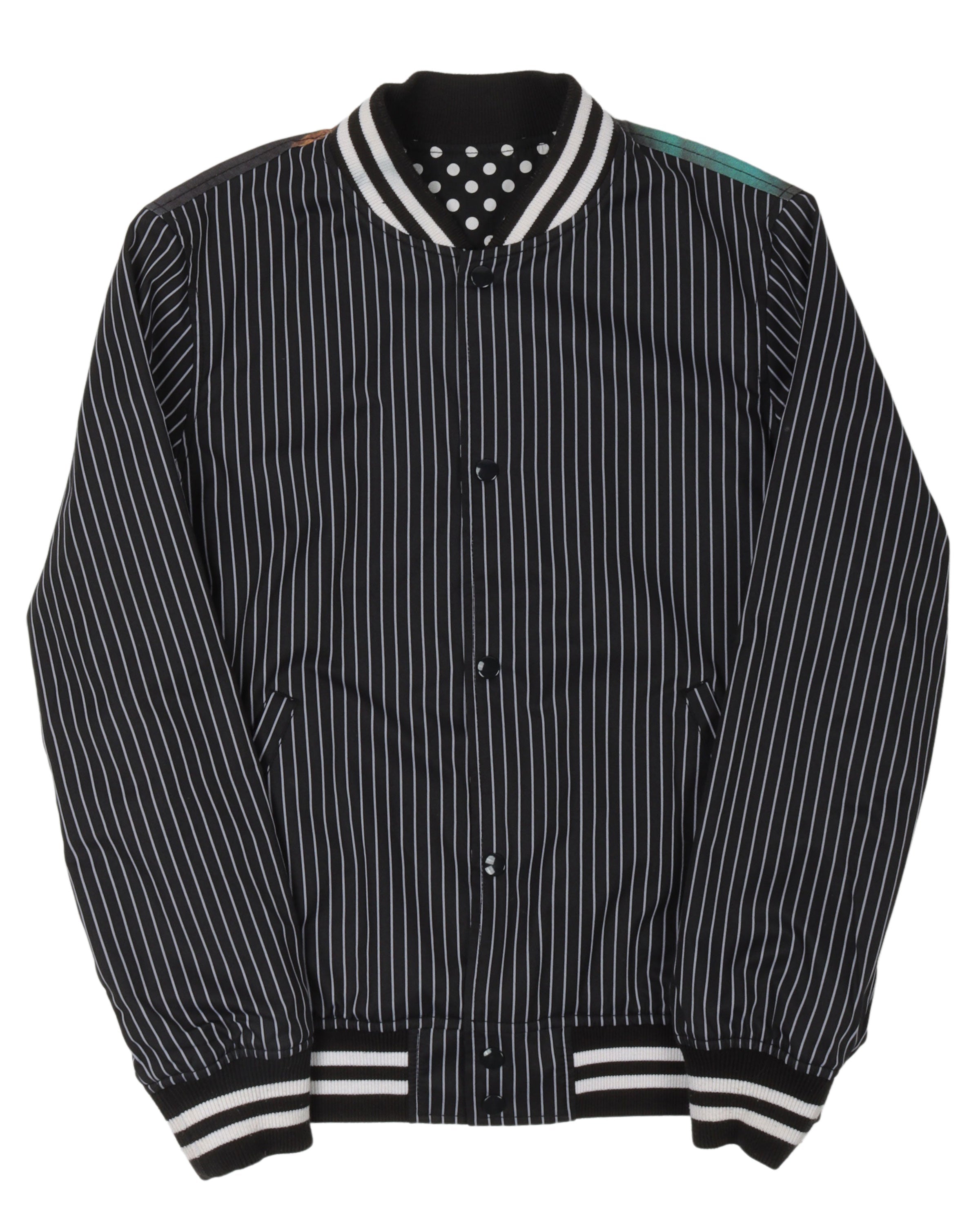 Supreme Black Collar-Logo Long Sleeve T-Shirt (FW14)
