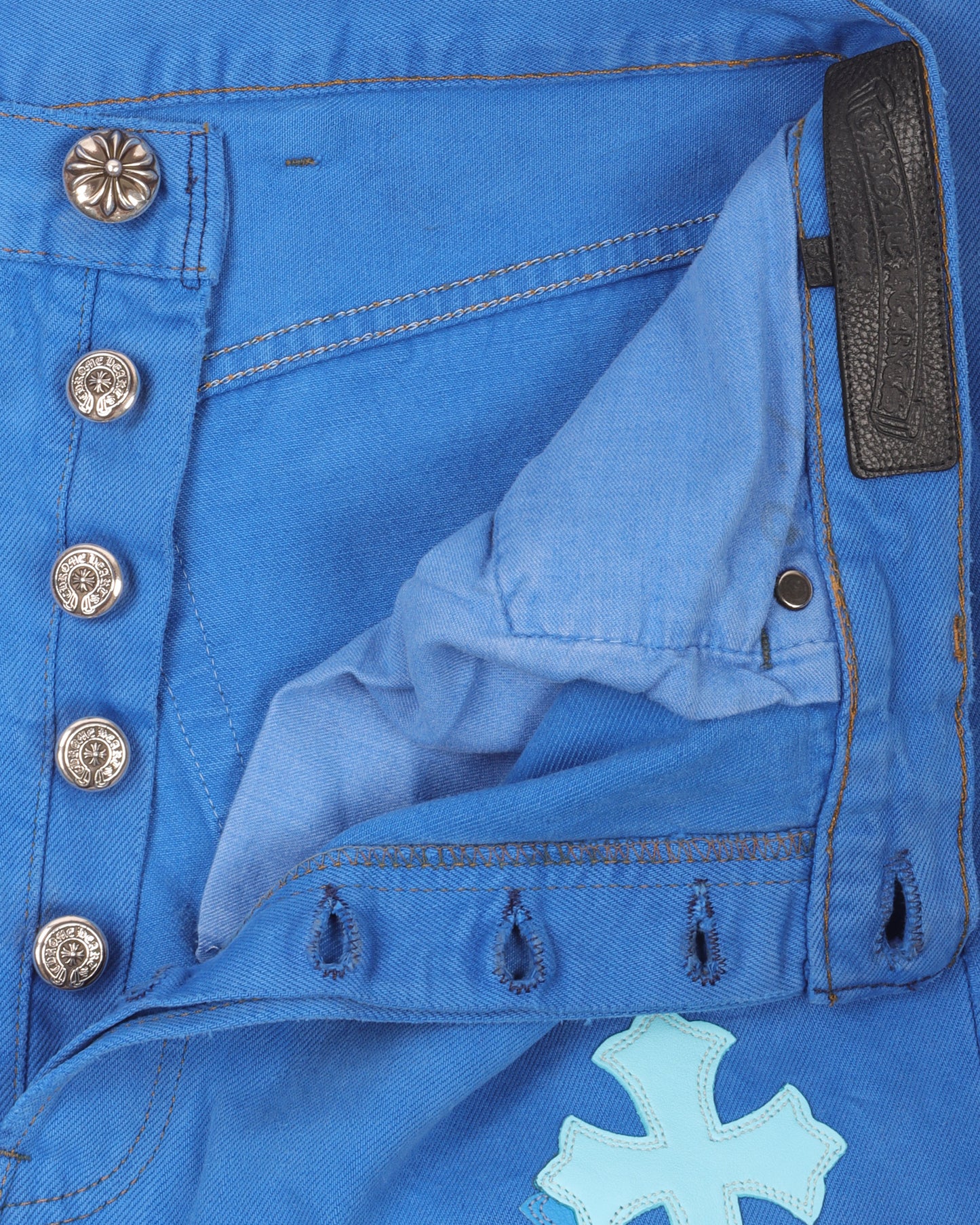 Levi's Leather Cross Dyed Jeans