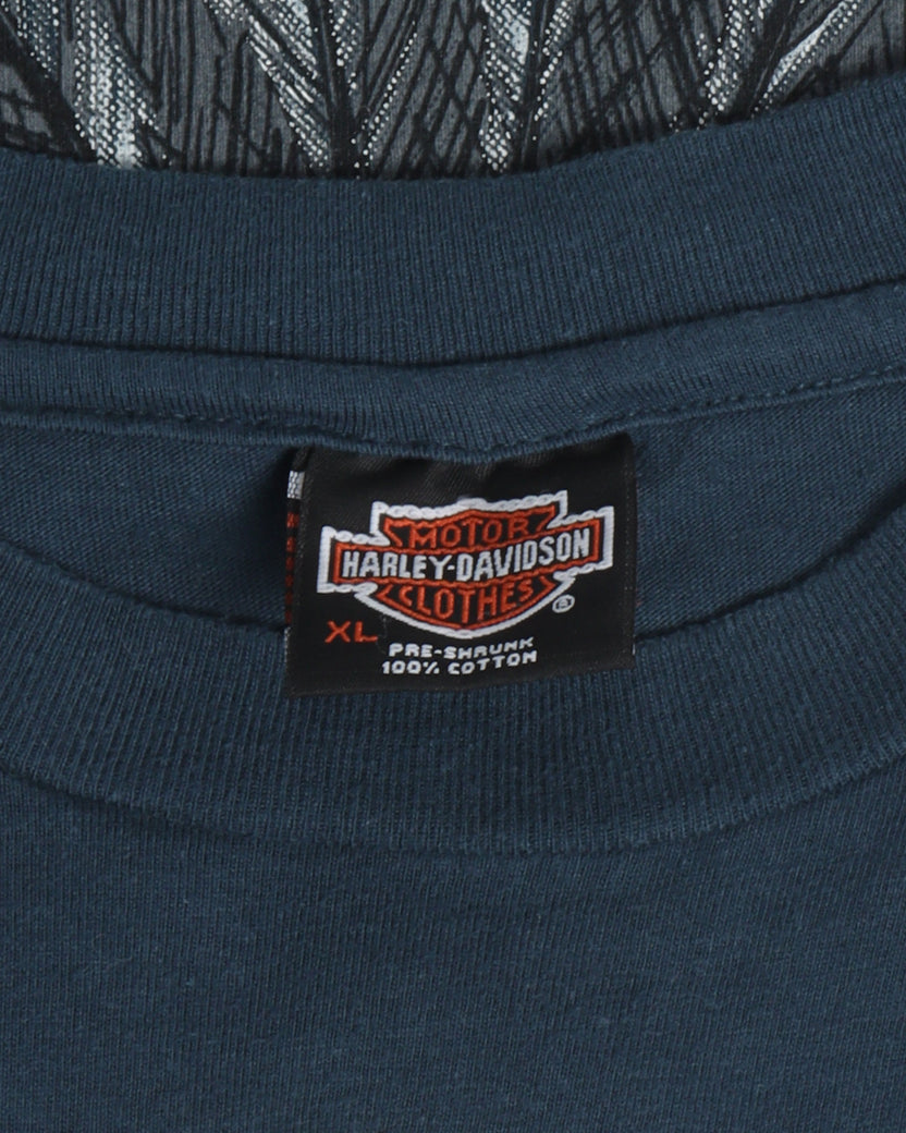 Harley Davidson Las Vegas Eagle Spread T-Shirt