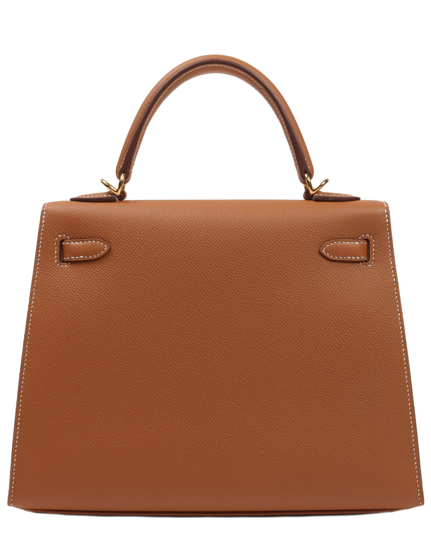 Kelly 25 Sellier Neutral Gold Epsom Gold Hardware