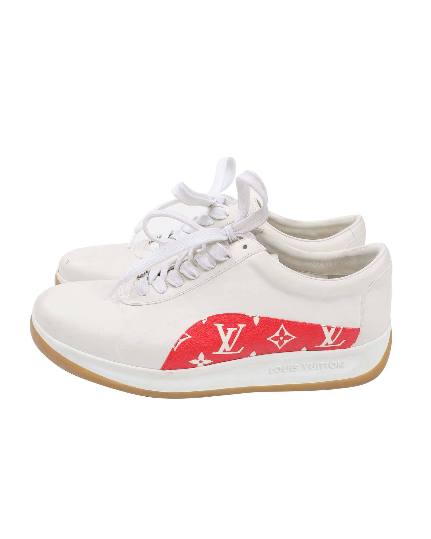 Sport Supreme White Monogram Sneaker