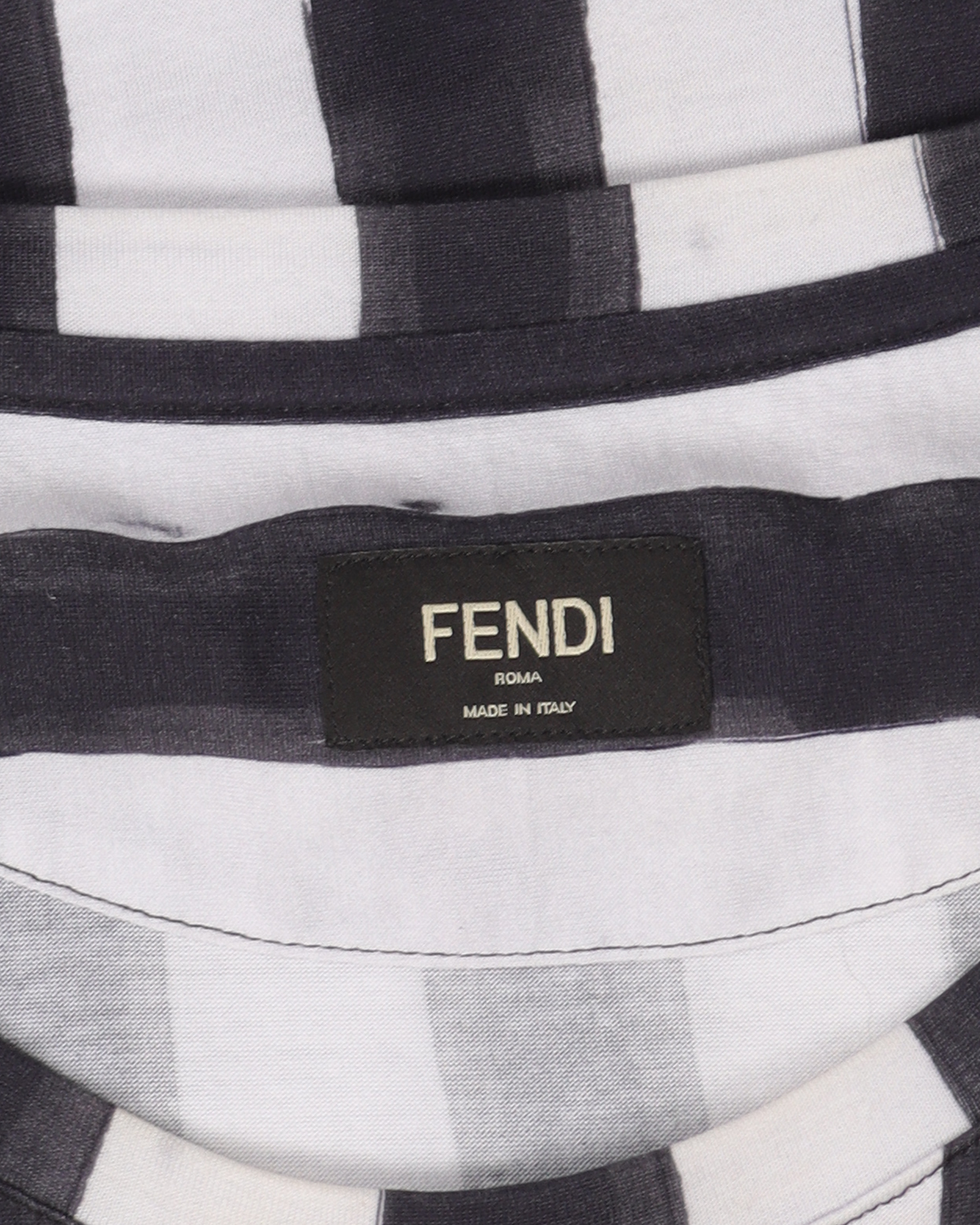 John Booth Portrait Striped T-Shirt