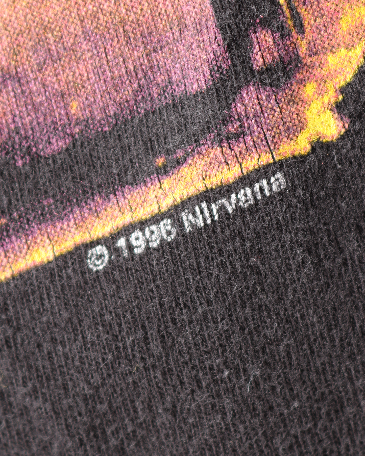Nirvana Muddy Graphic Print T-Shirt