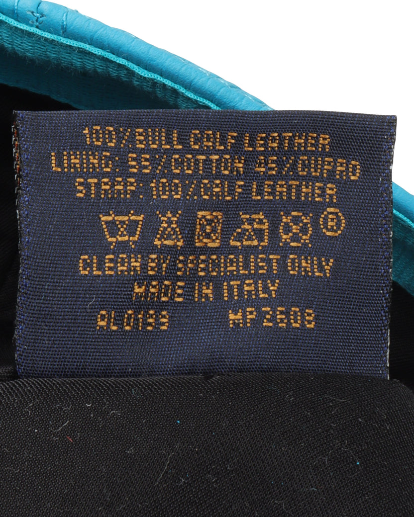 Leather Tonal Monogram Hat