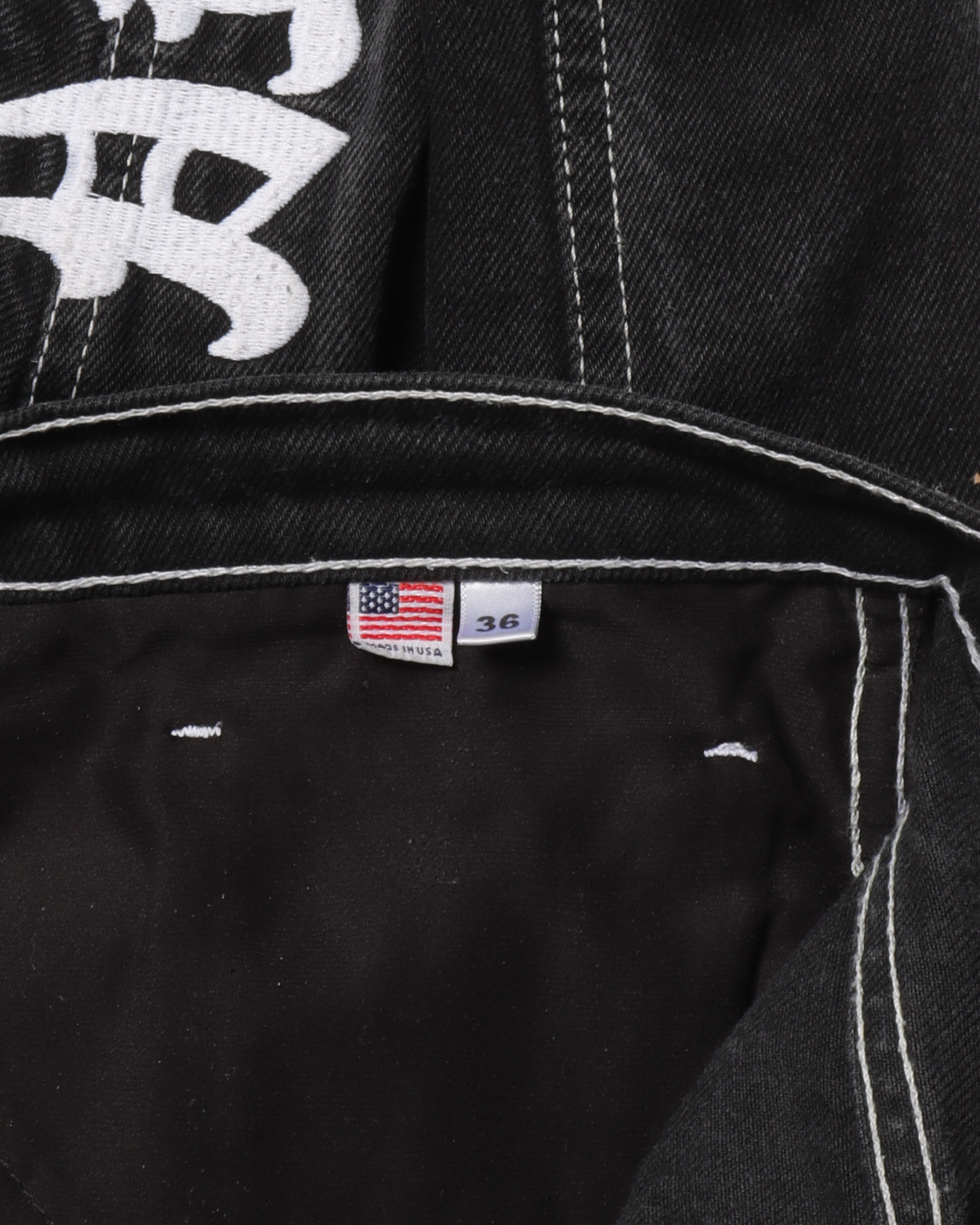 Embroidered Denim