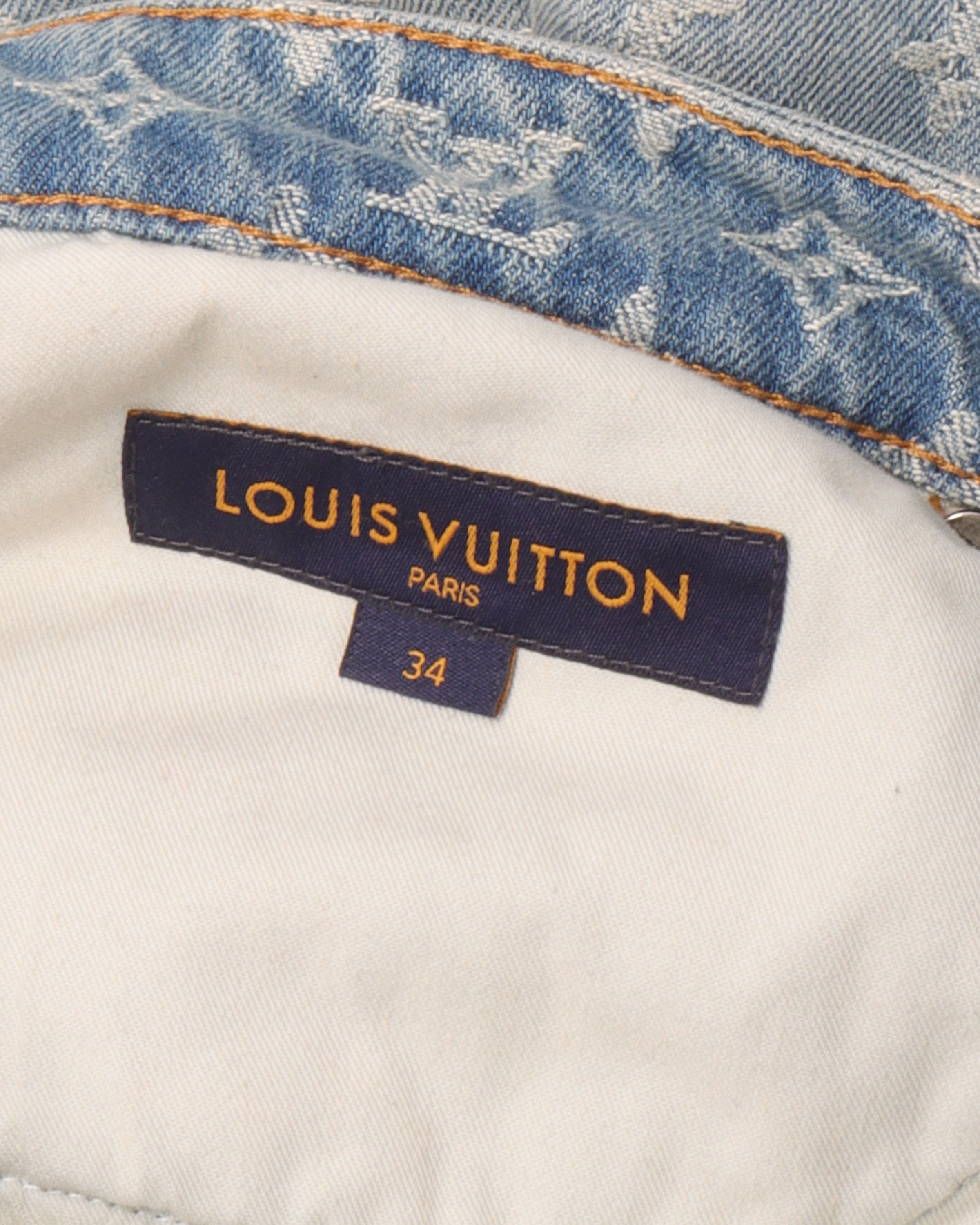 Louis Vuitton Monogram Grafitti Jeans