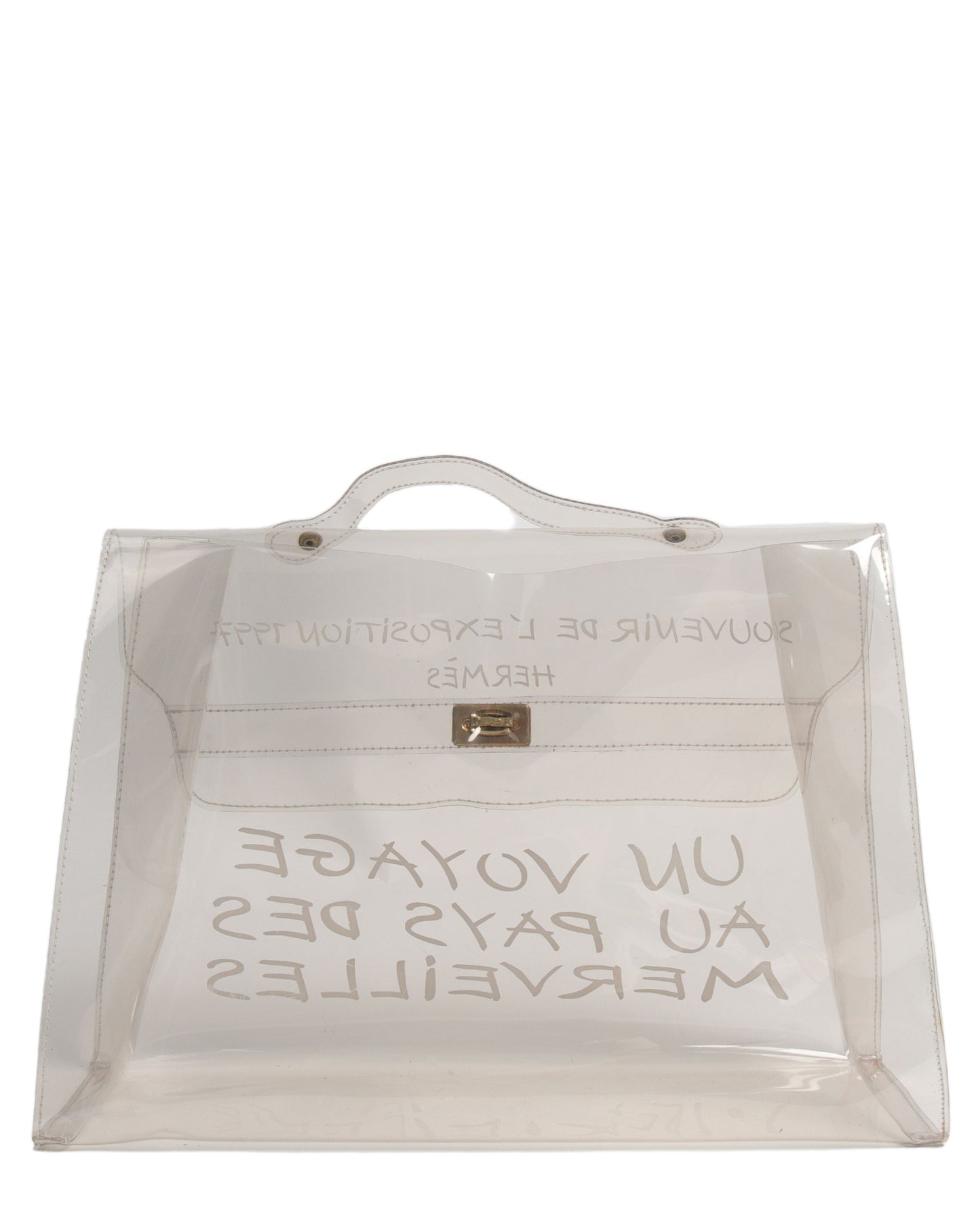 1997 Clear Promotional Kelly Bag