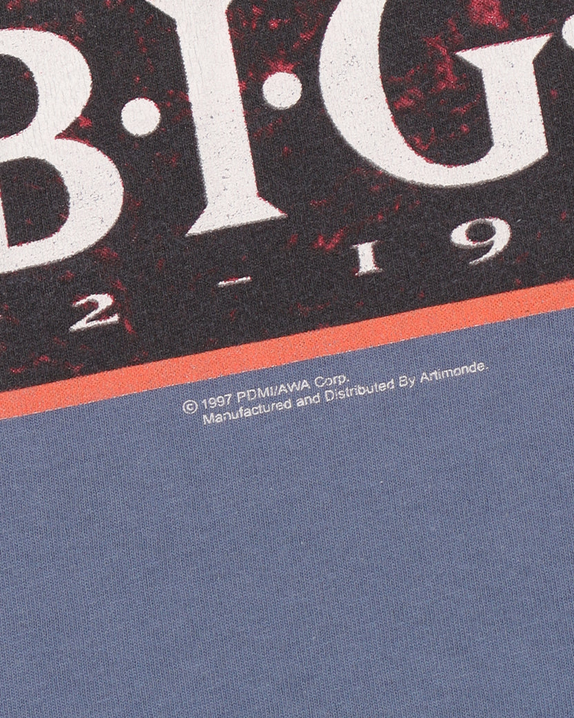 Notorious BIG Biggie Memorial 1972-1997 Graphic Print T-Shirt