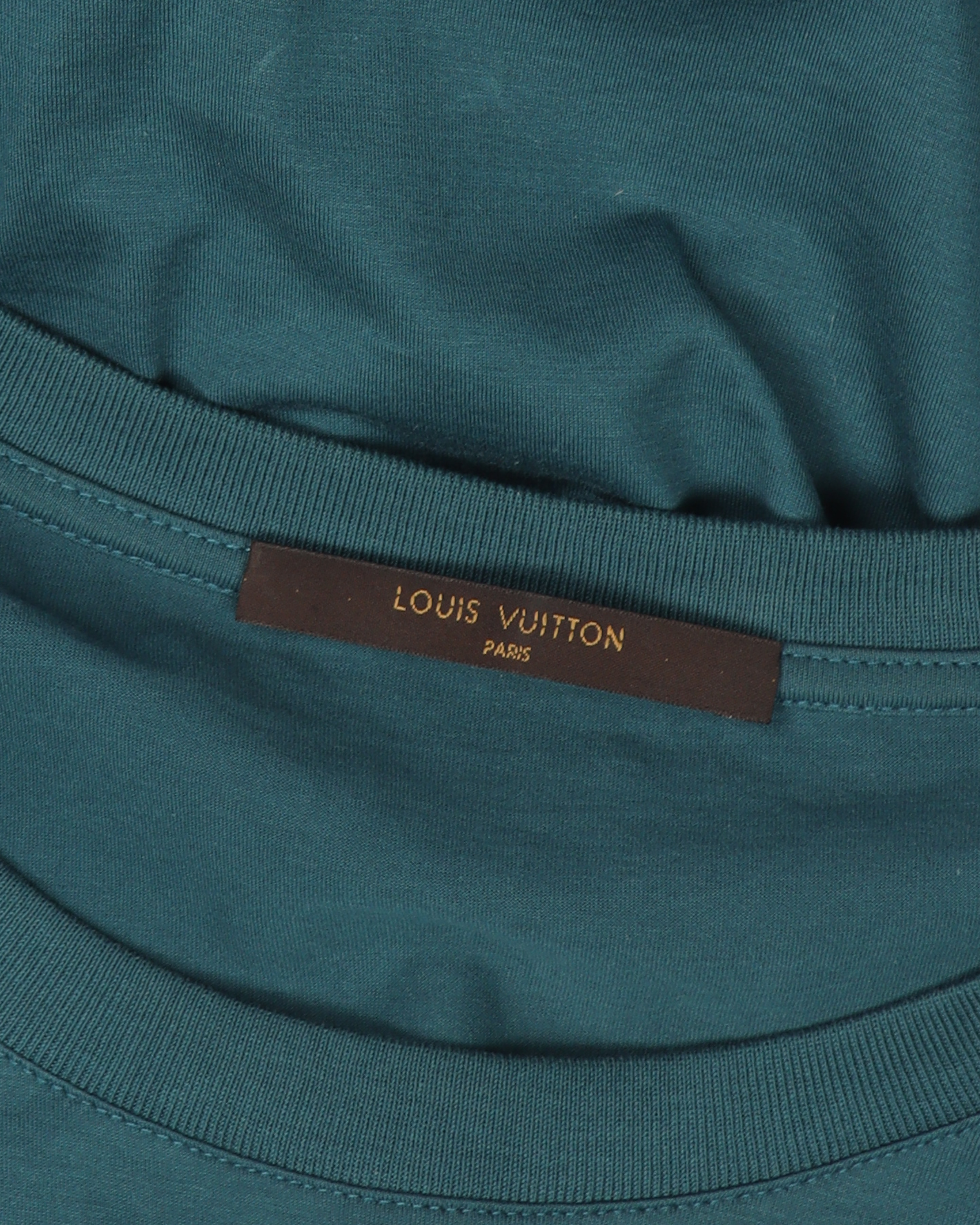 LOUIS VUITTON MEN LV TOOLS GASTON FLAG GREEN TEE T-SHIRT XL