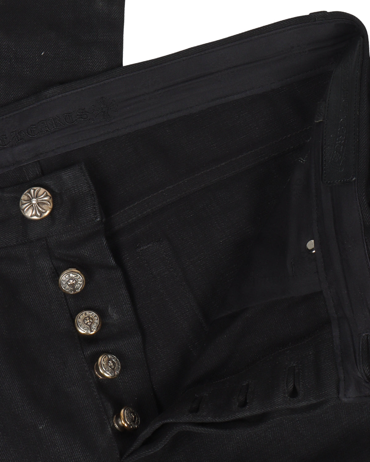 Multicolor Cross Patch Jeans