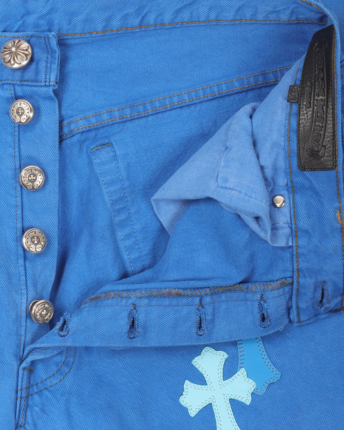 Levi's Leather Cross Dyed Jeans