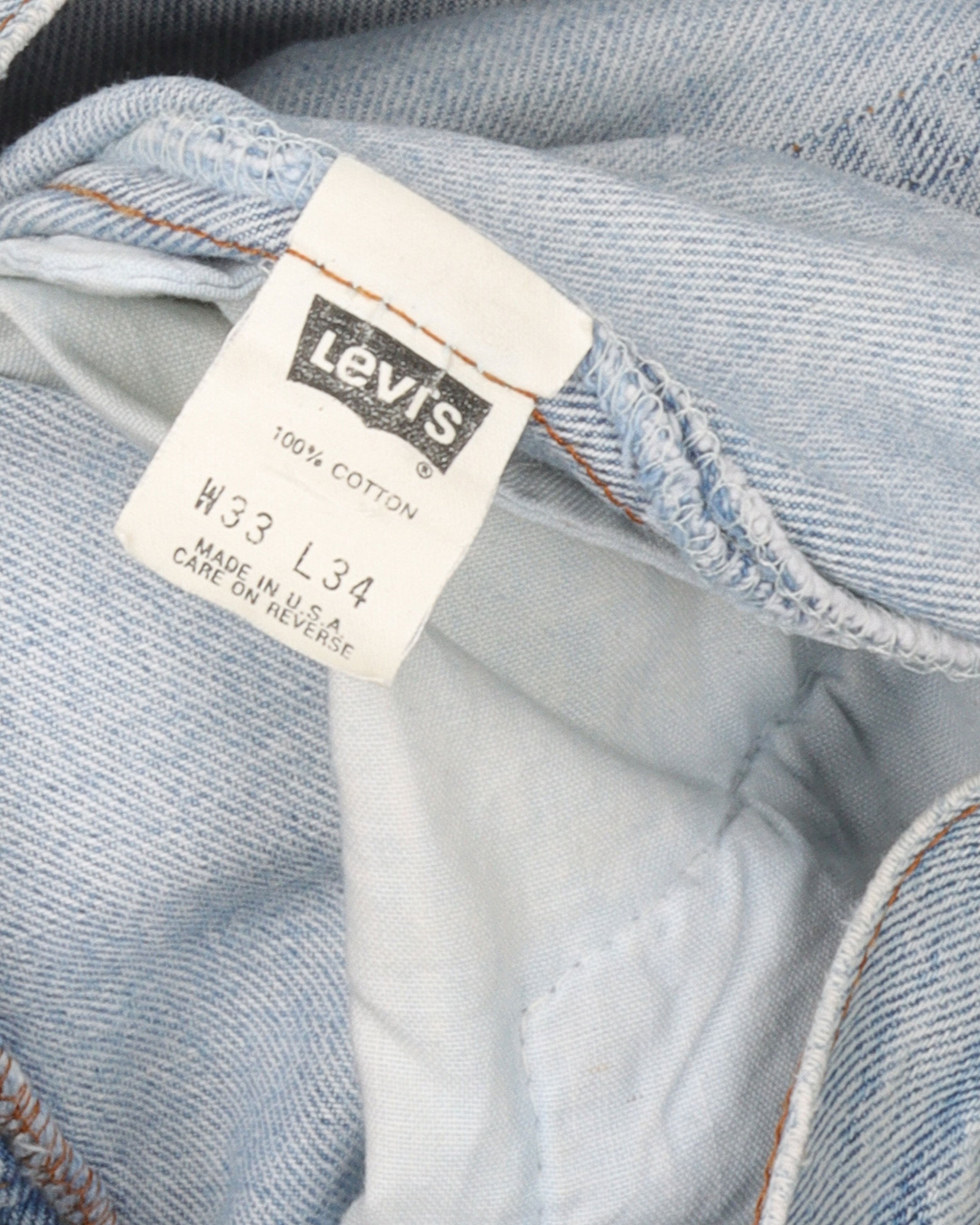 Levi's Light Wash 501 Jeans