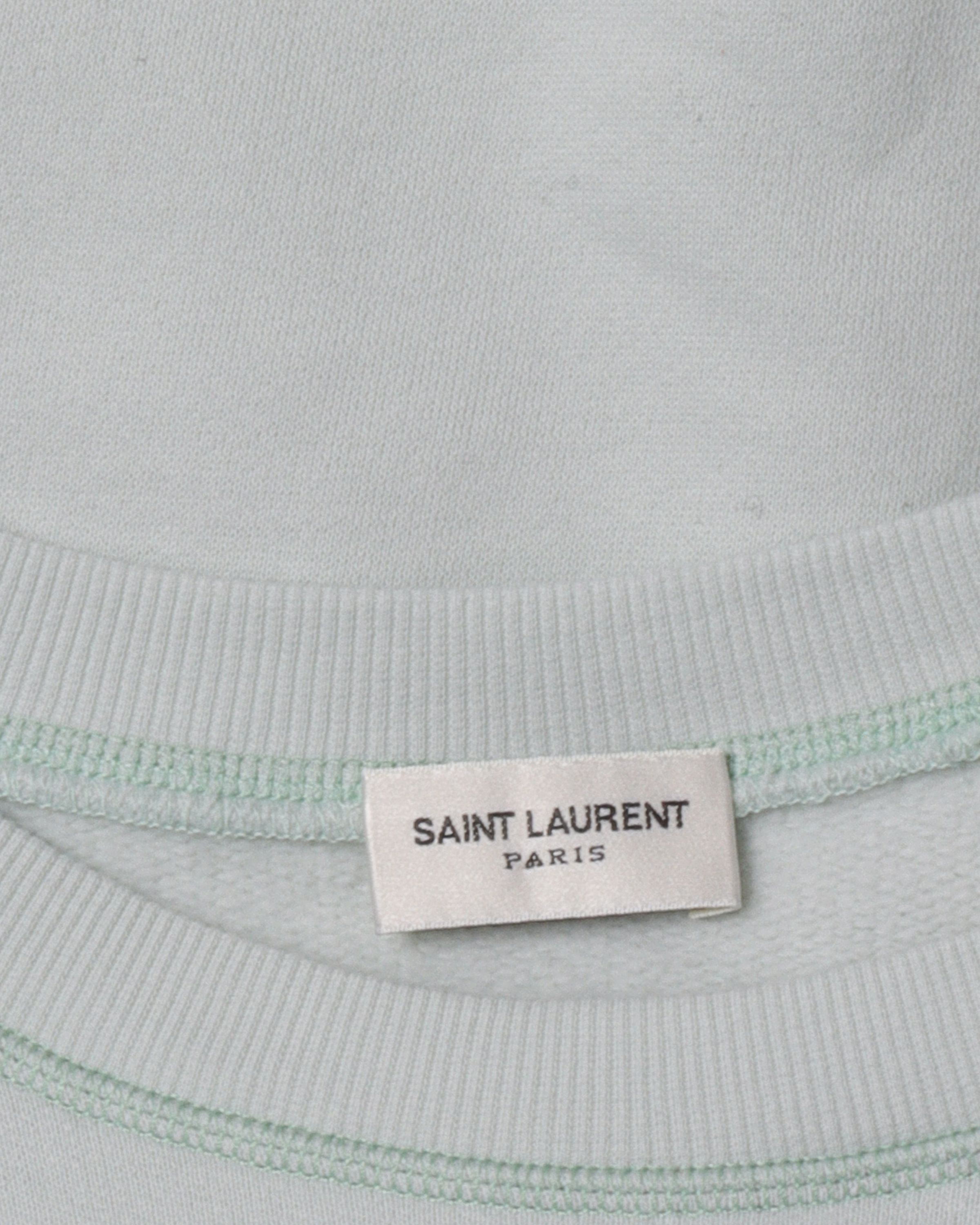"Saint Laurent University" Cut-Off Sweatshirt