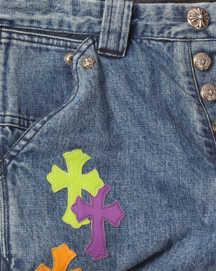 Multicolor Cross Carpenter Jeans