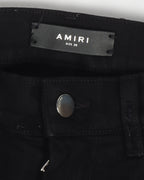 Black Distressed Jeans