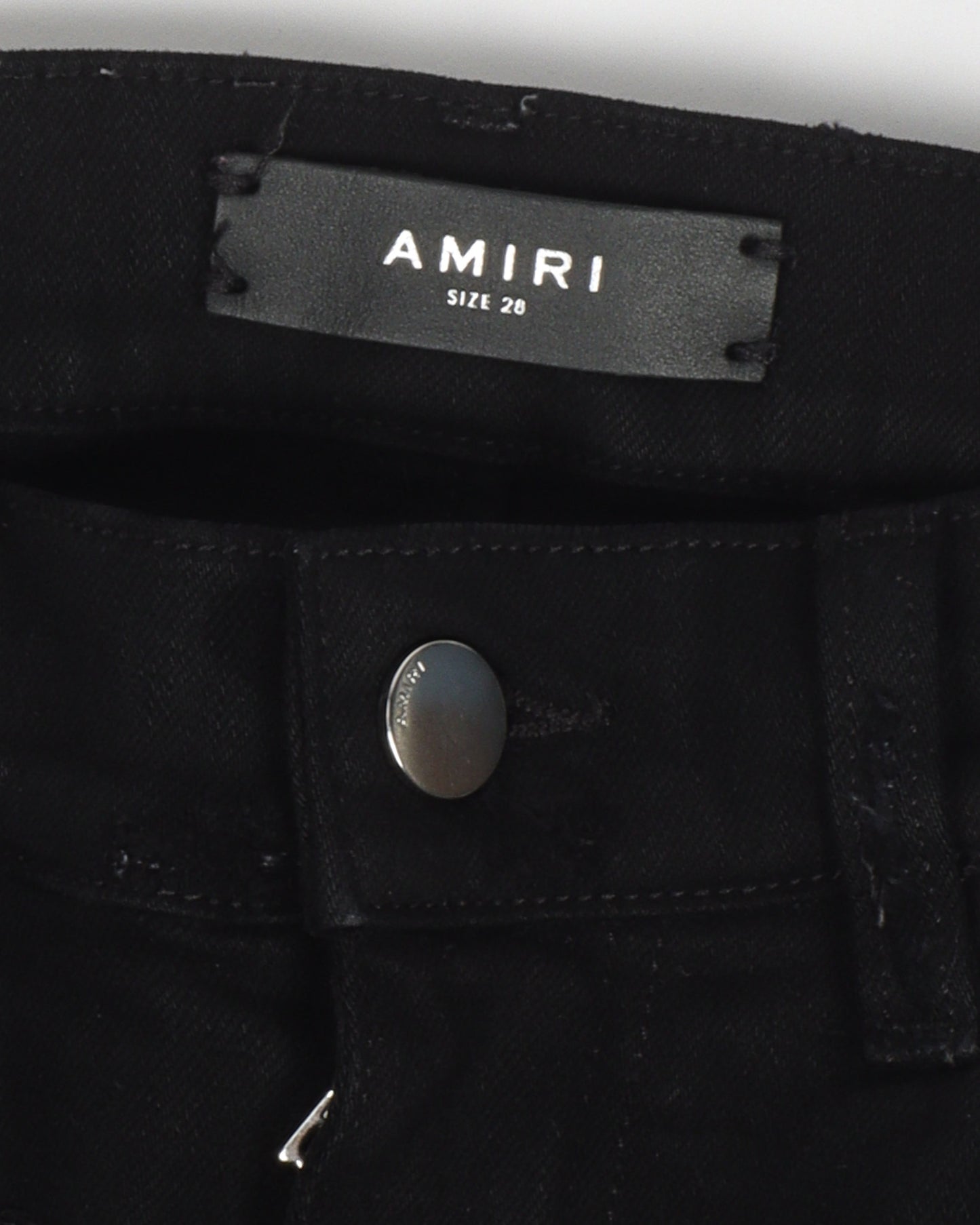 Black Distressed Jeans