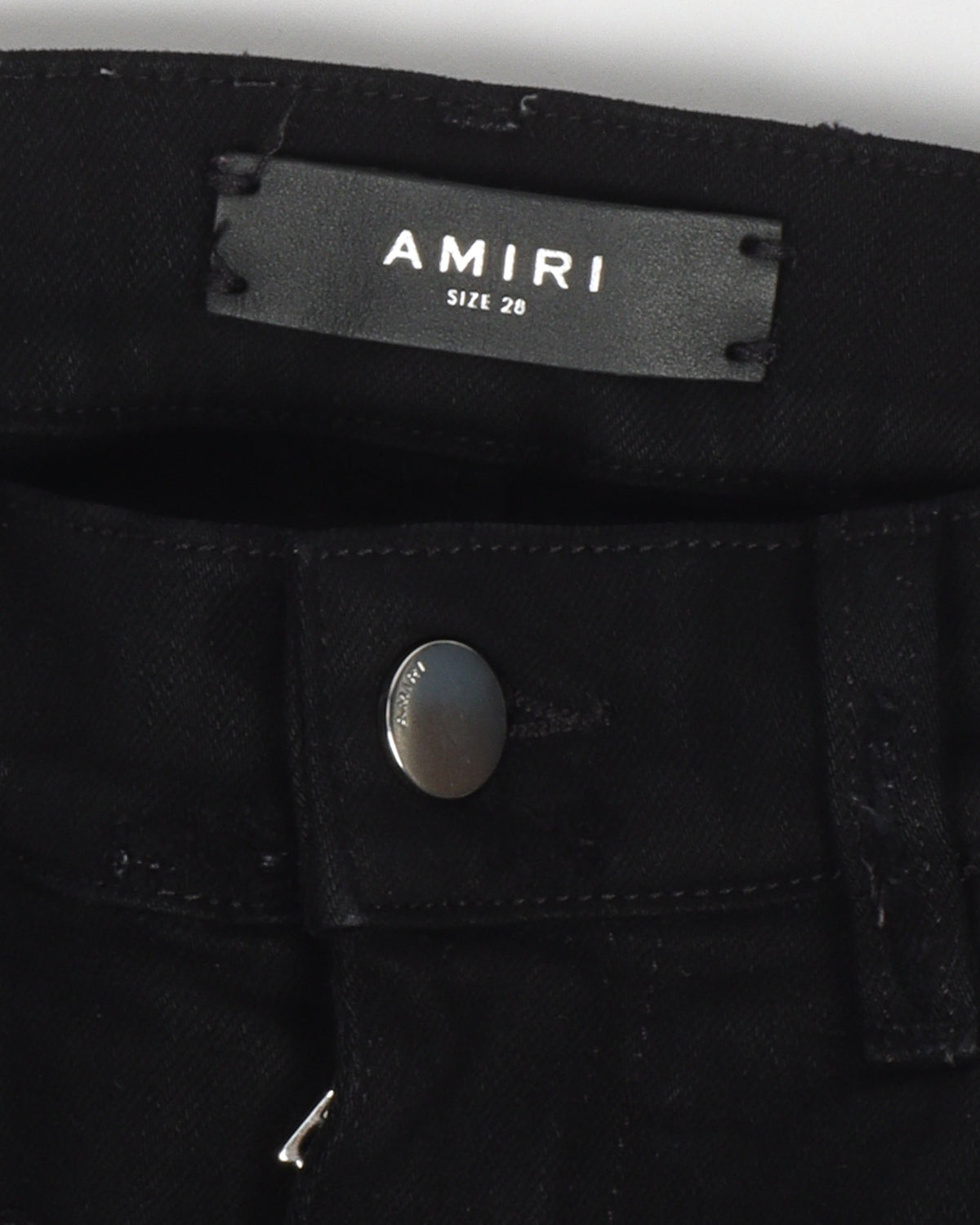 Black Distressed Jeans