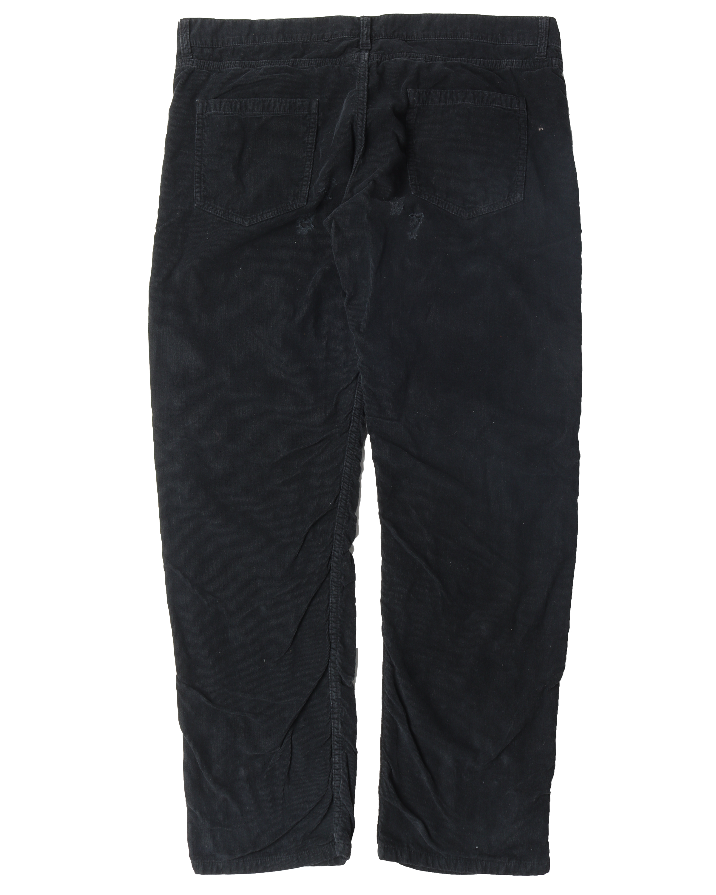Distressed/Wrinkled Corduroy Pants