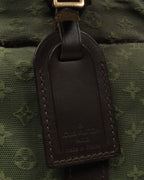 Vintage Green Duffle Bag