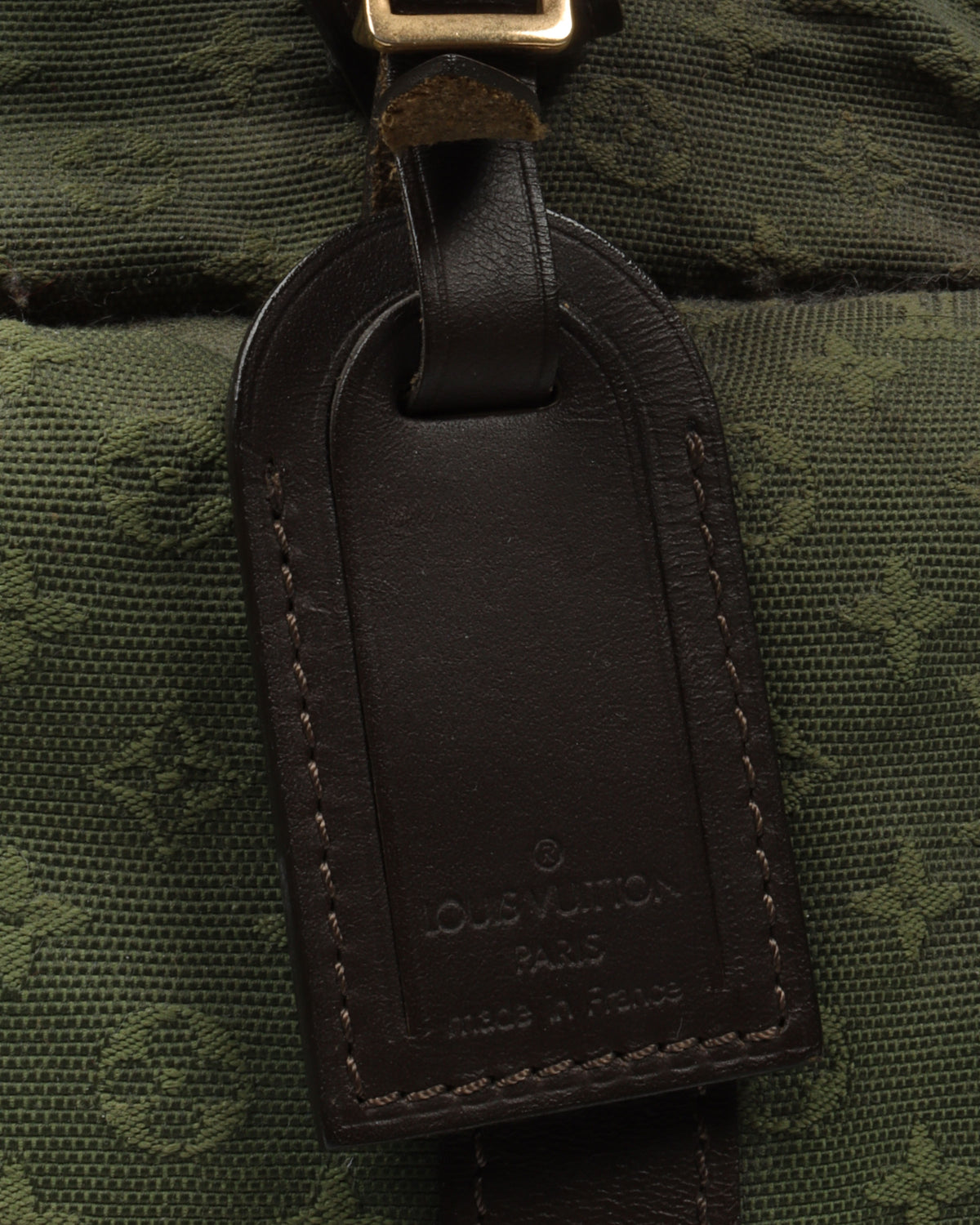 Vintage Green Duffle Bag