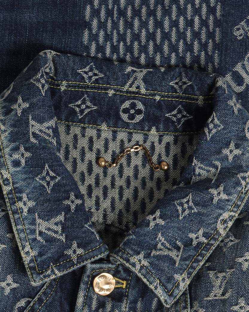 Louis Vuitton Men's Nigo Button Up Jacket