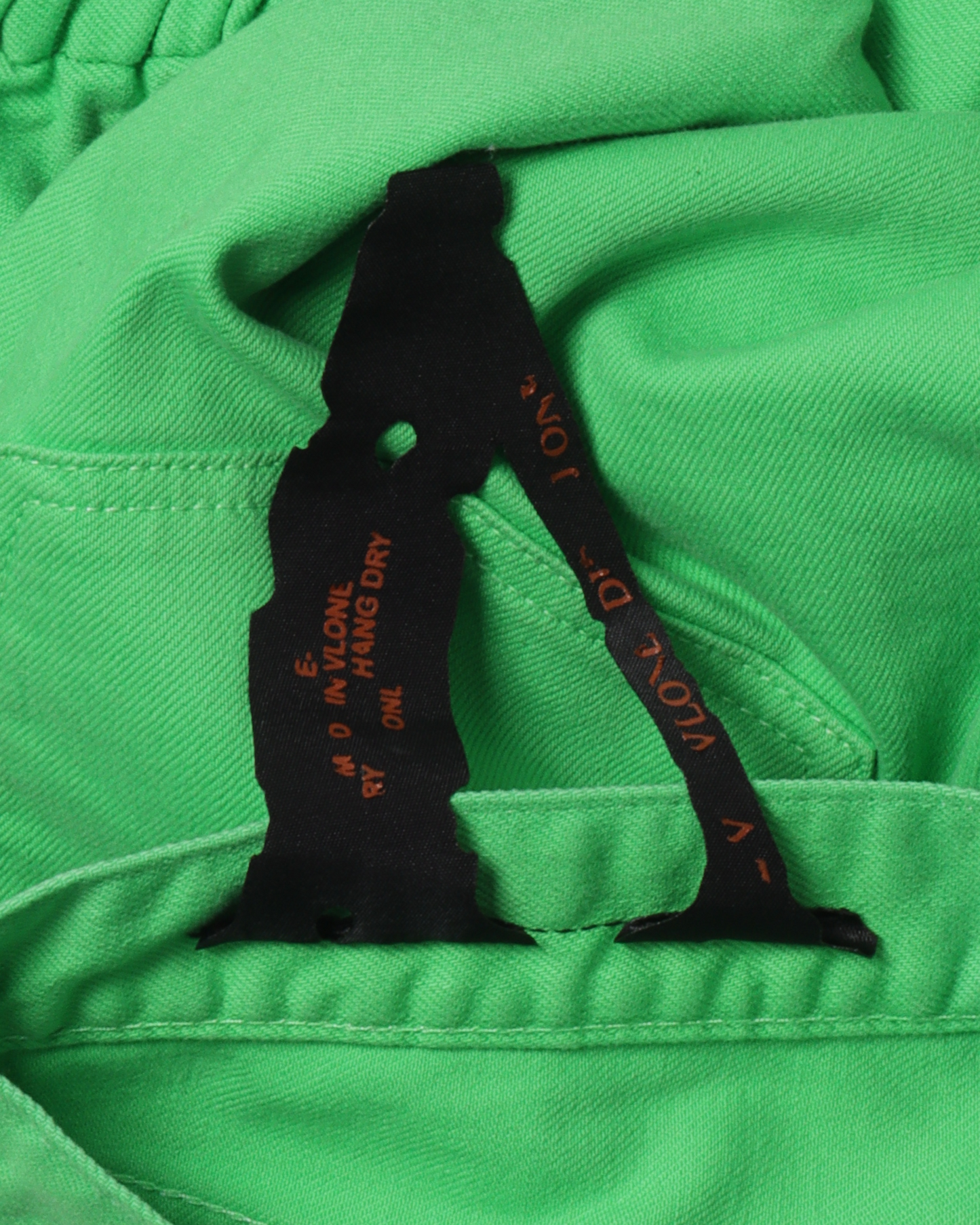 Green Stacked Jeans