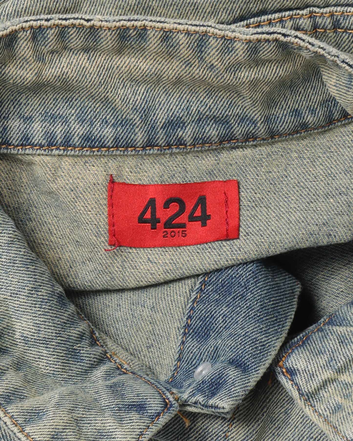 Denim Monk Jacket