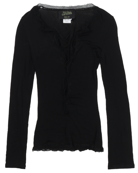 Laced Front Shirt
