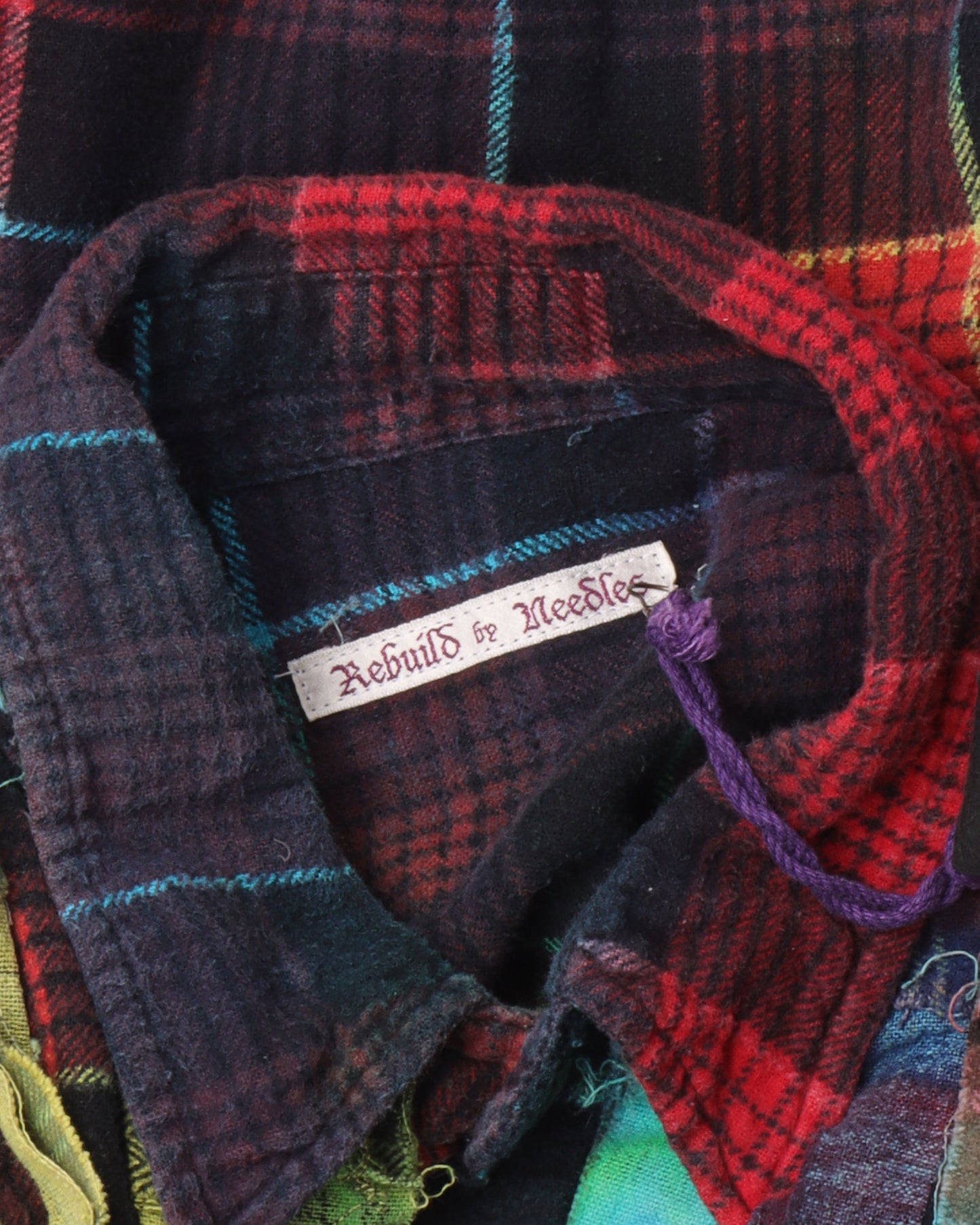 Spiral Reworked Flannel Shirt