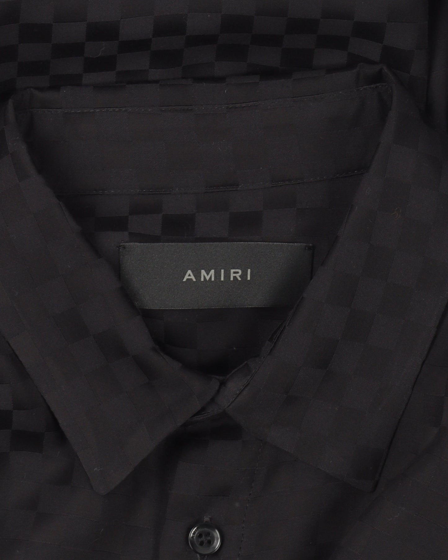 Tonal Checkered Button Up Shirt