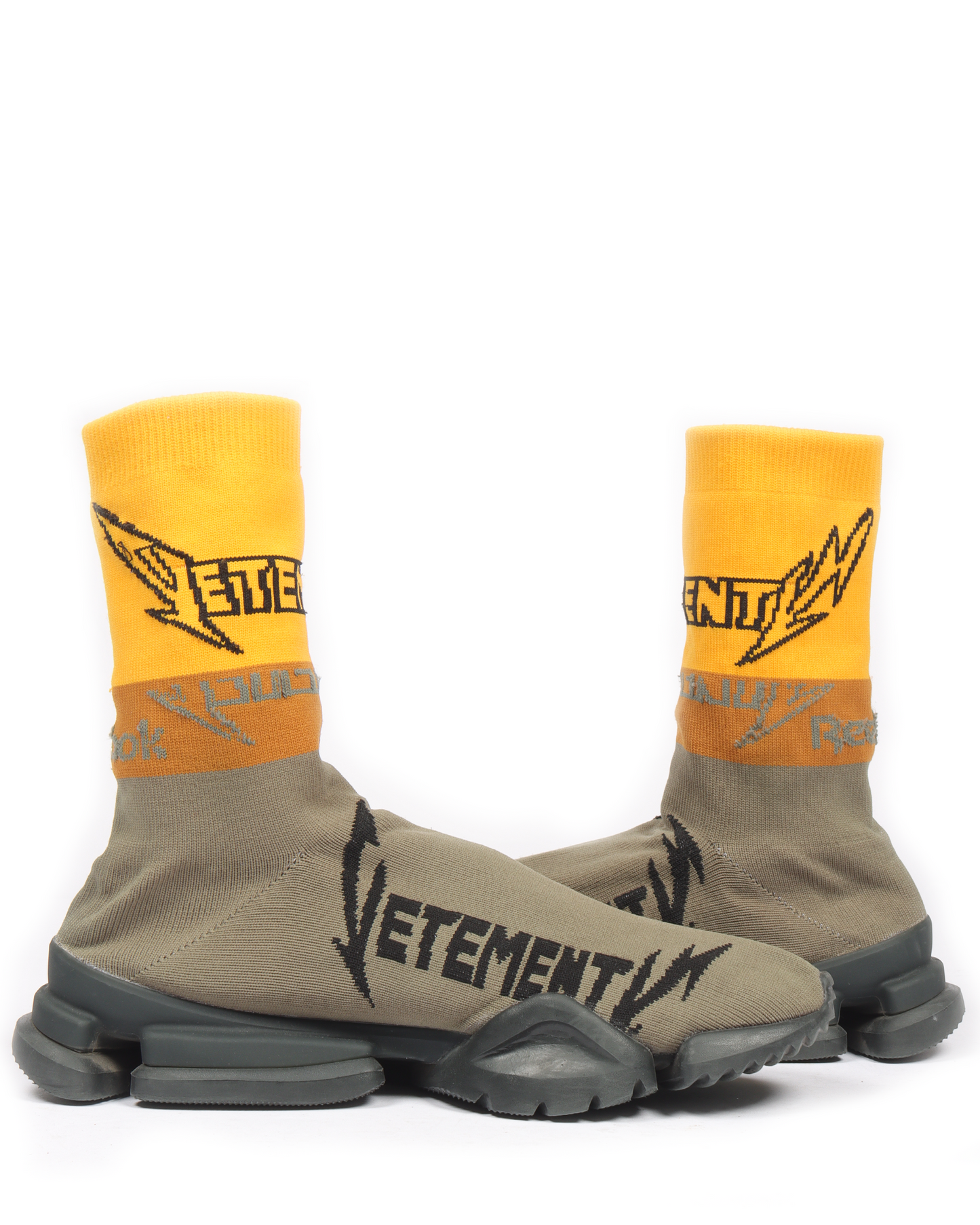 Reebok Metal Logo Sock Runner
