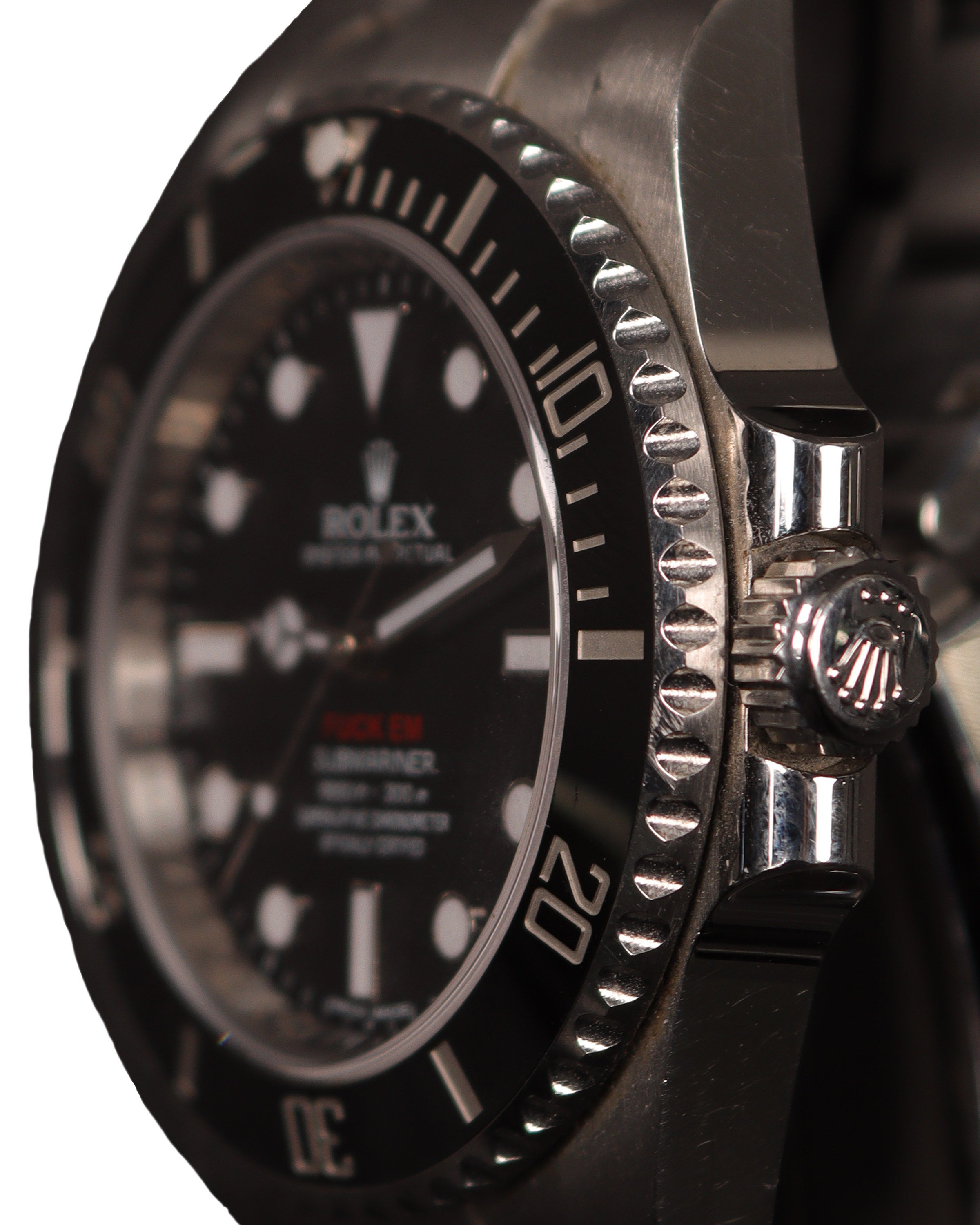 Rolex ‘FUCK EM’ 114060 Submariner