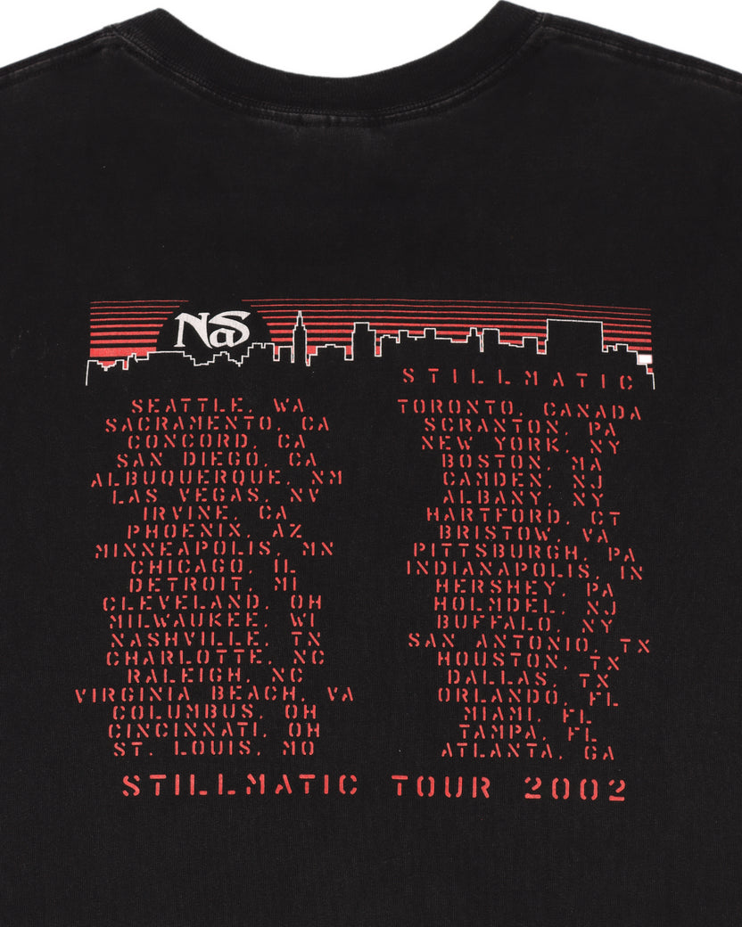 Nas Stillmatic Tour 2002 Promo T-Shirt