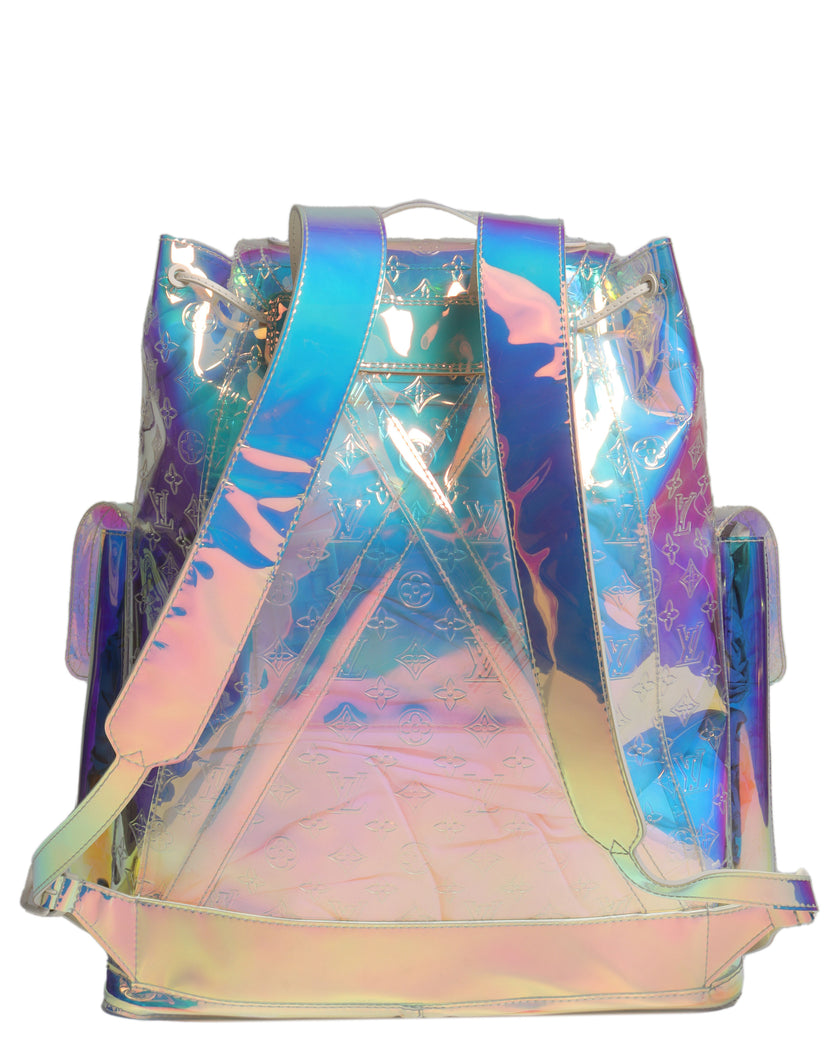 Louis Vuitton Christopher Backpack Iridescent Prism available