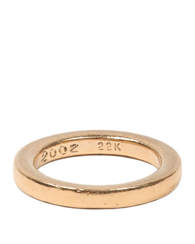 Gold Band Ring