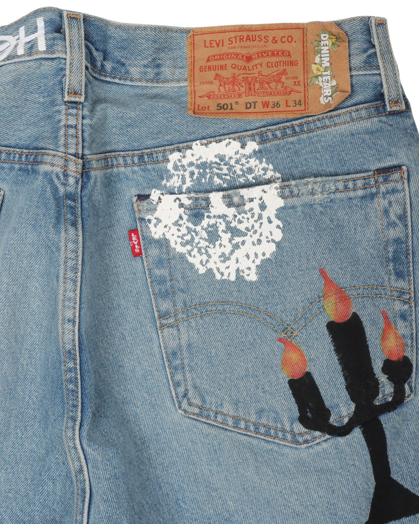 Virgil Abloh Levi's Printed Jeans