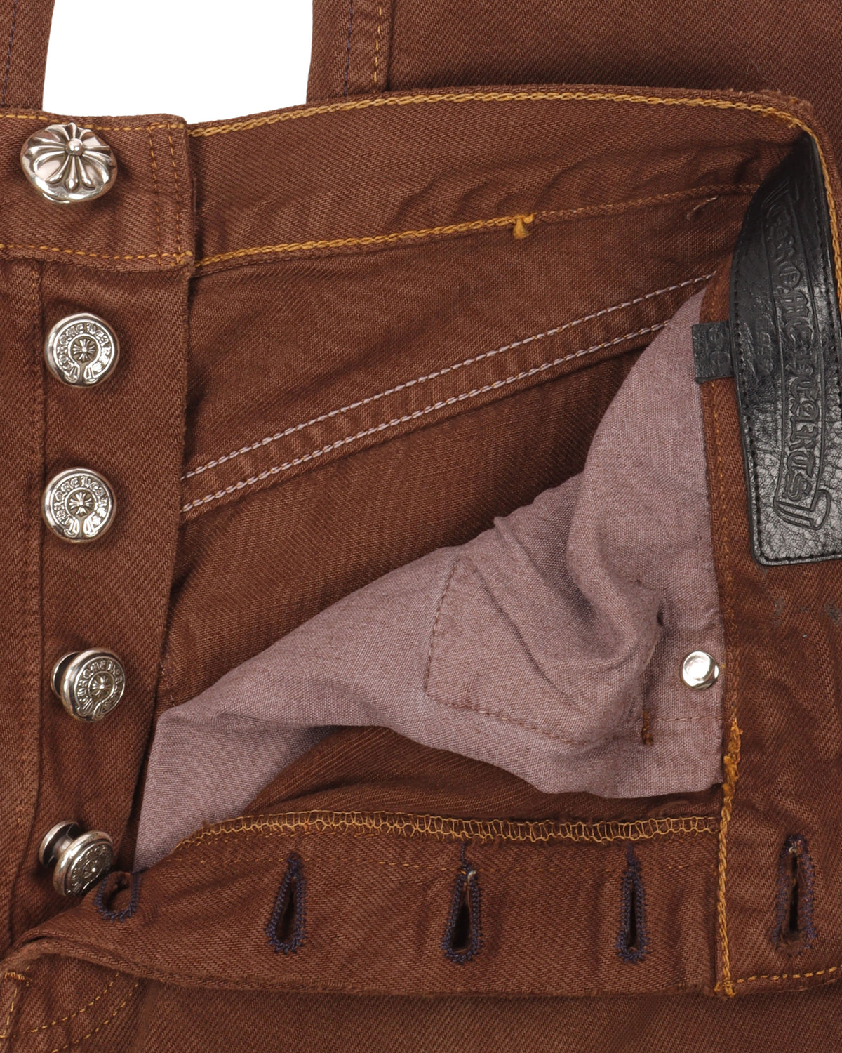 Levi's Leather Cross Dyed Jeans