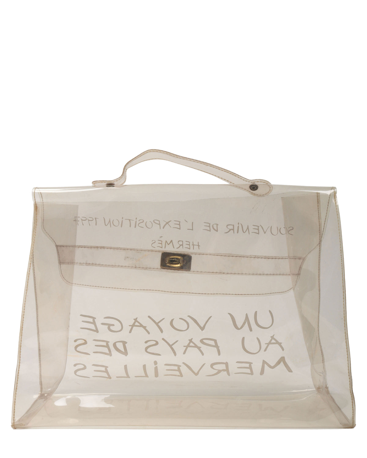 1997 Clear Promotional Kelly Bag
