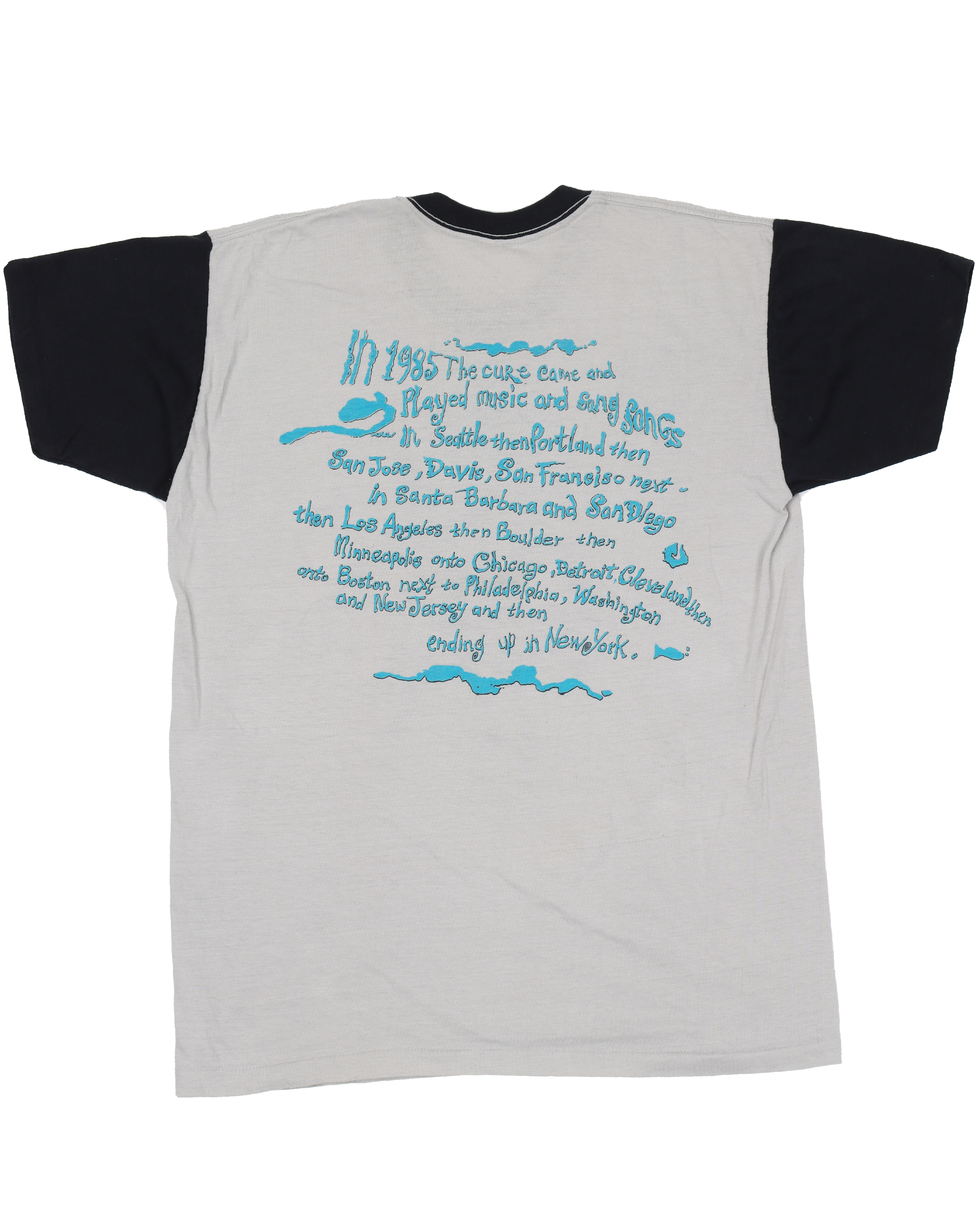 The Cure 1985 Tour T-Shirt