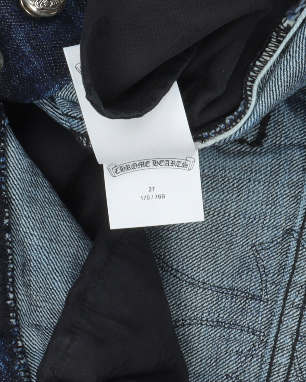 Denim w/ 35 Cross Patches