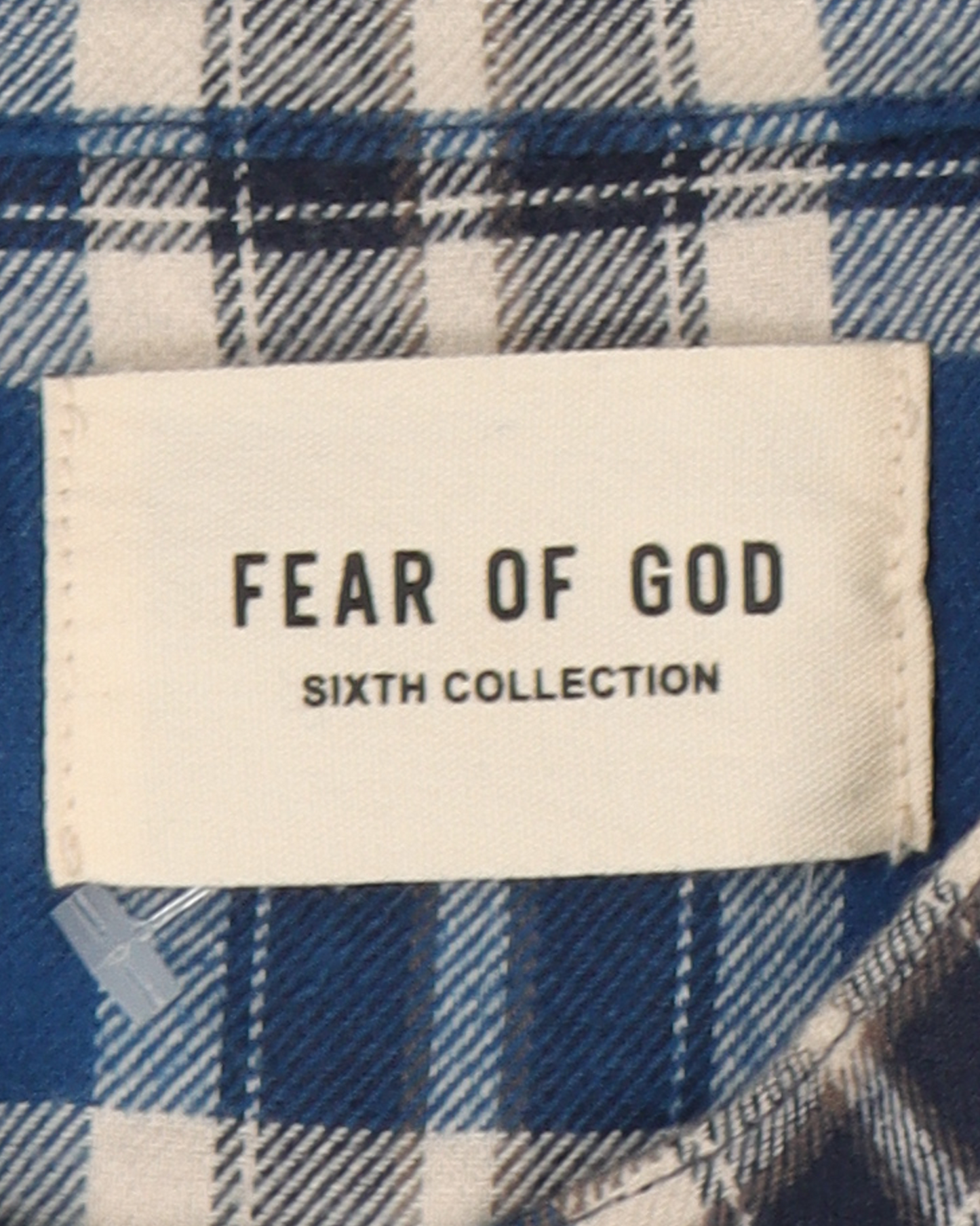 Sixth Collection Flannel Henley Shirt