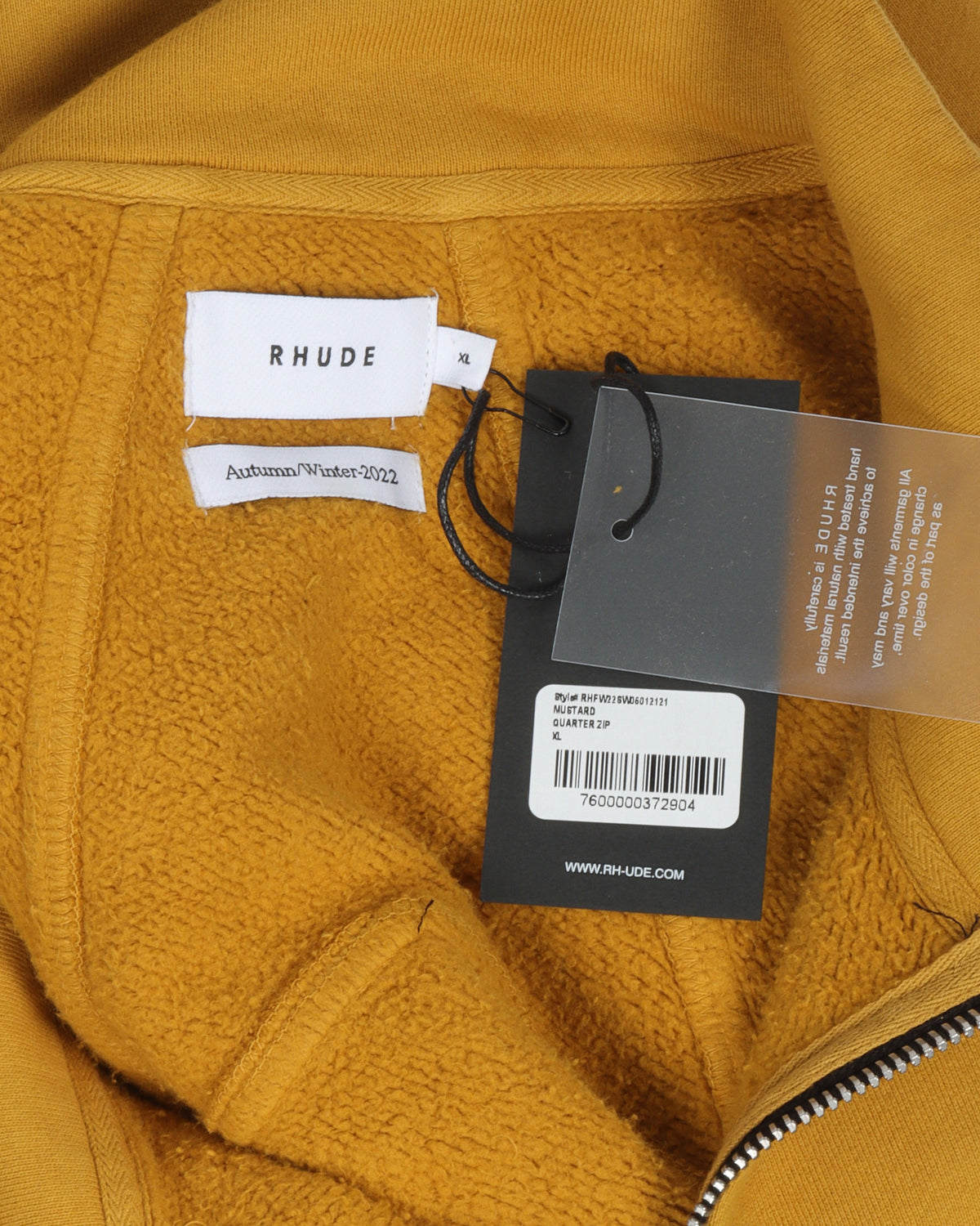 Half Zip Sweatshirt