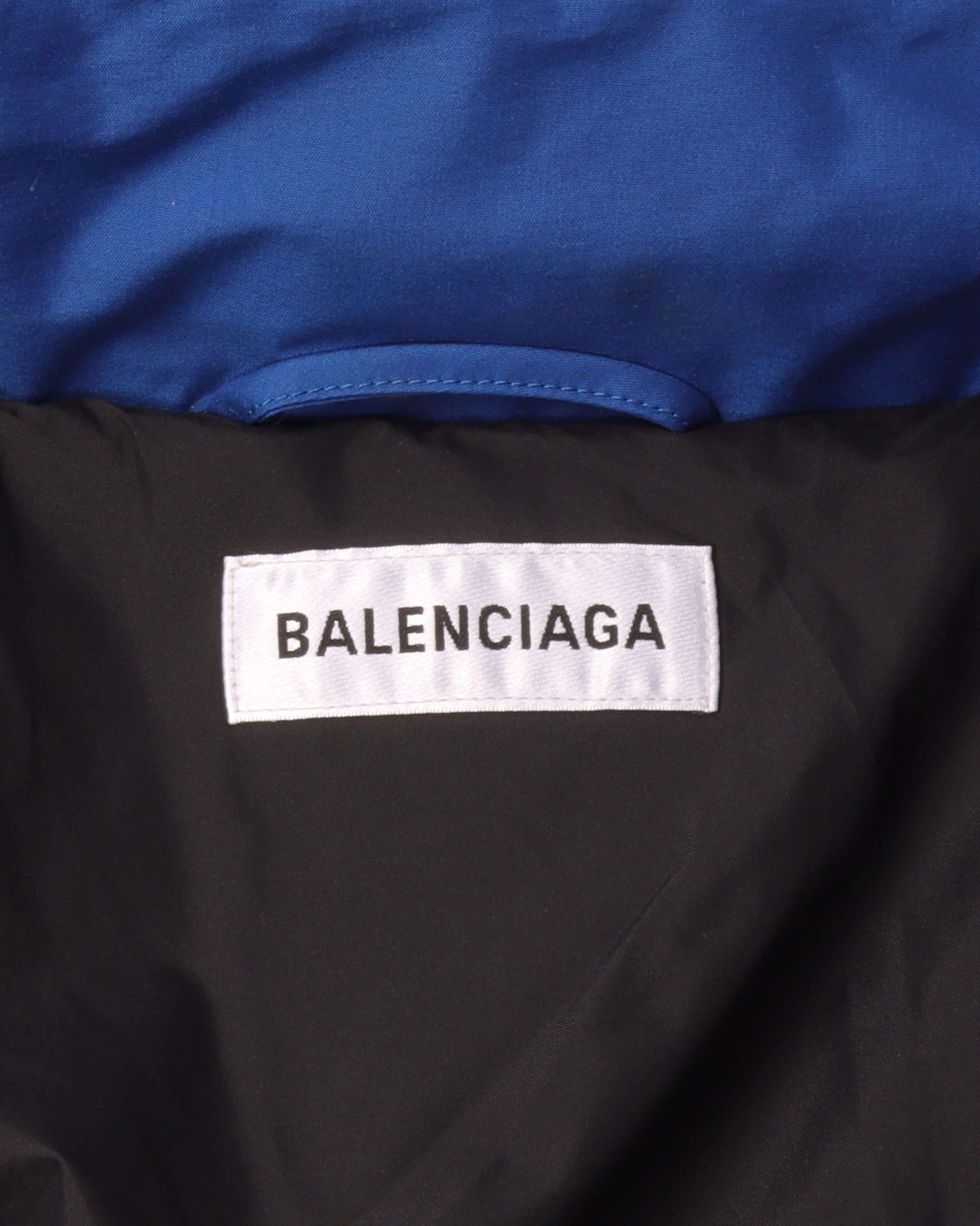 Blue Jacket with Logo