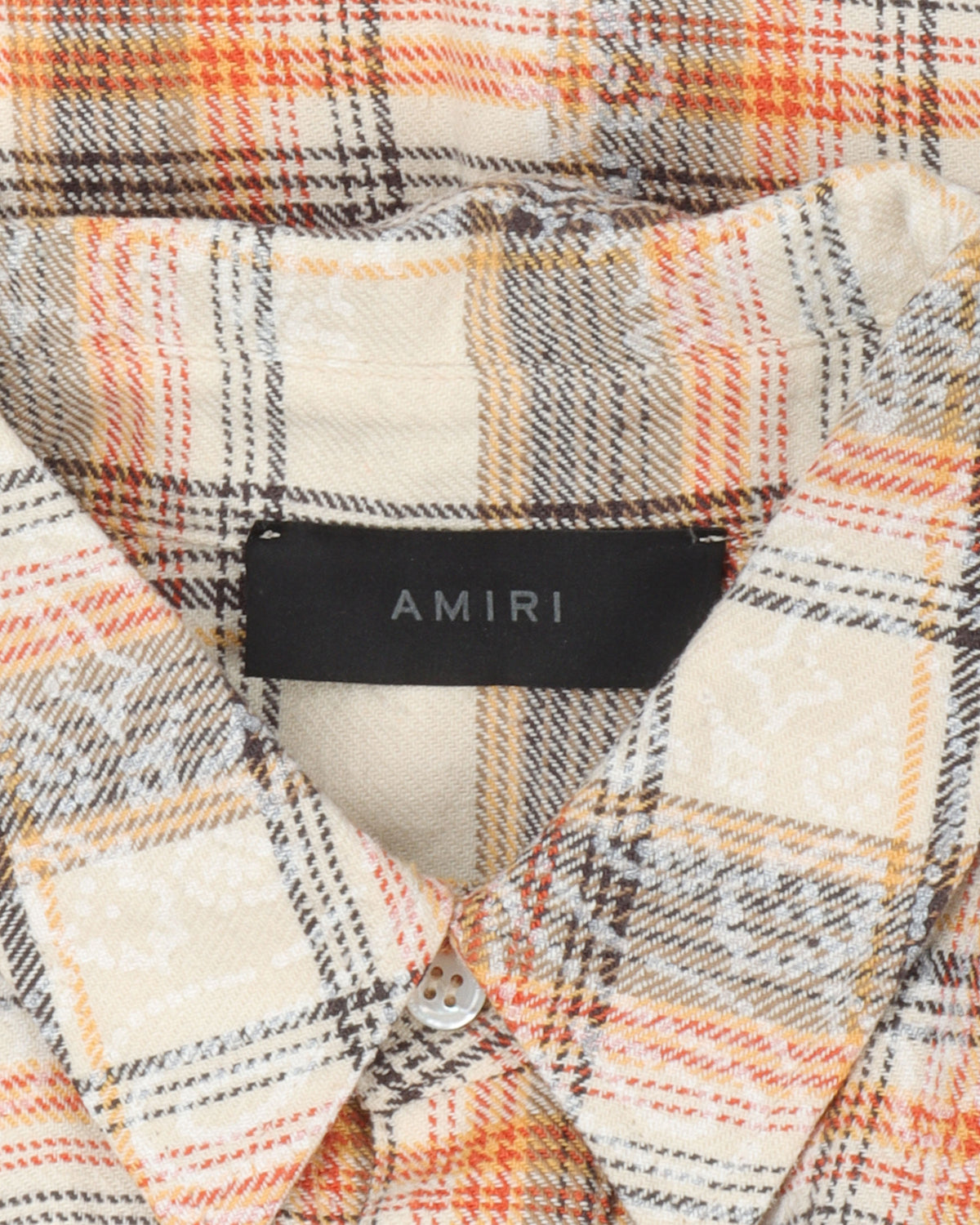Bleach Bandana Plaid Shirt