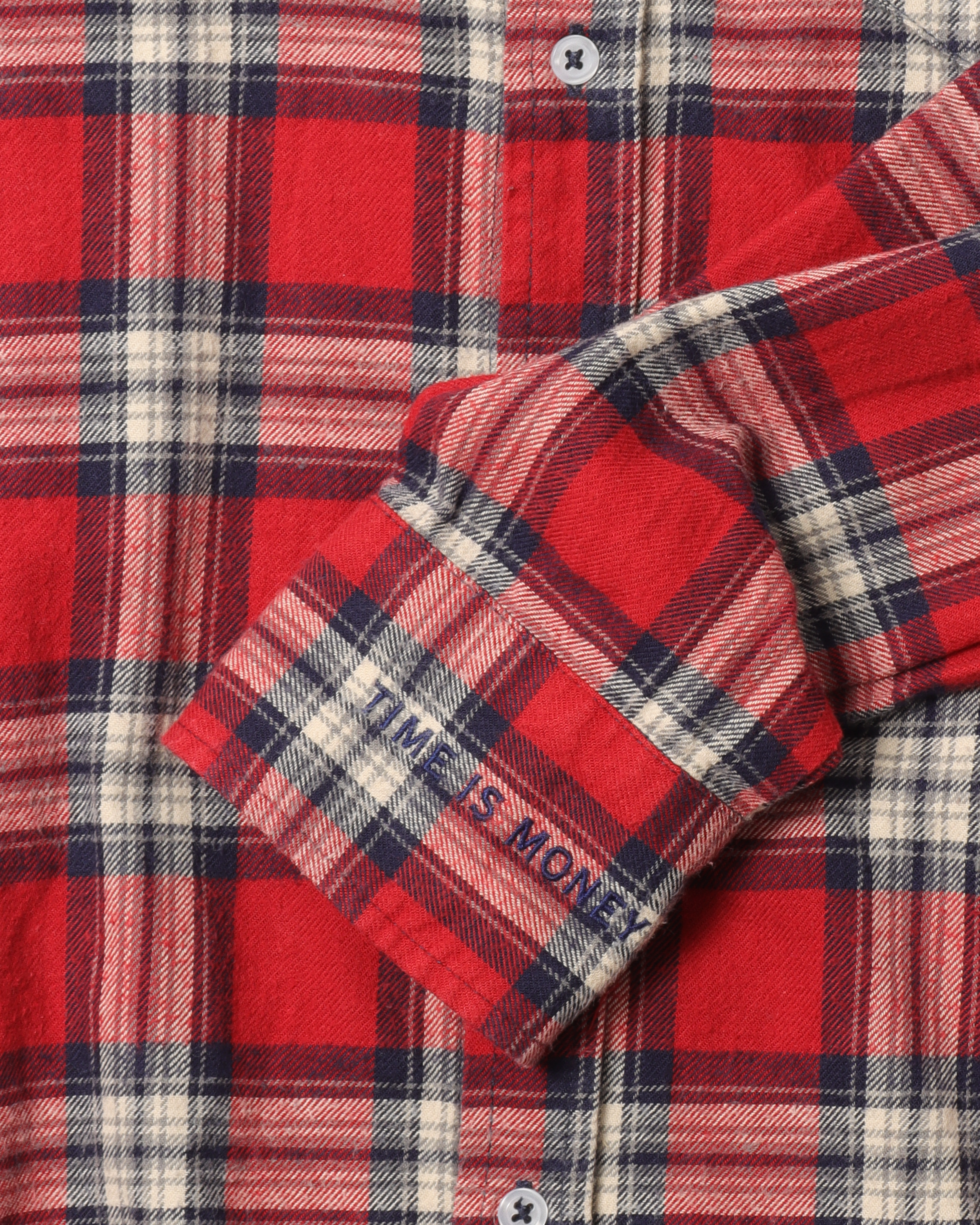 FW17 Asymmetrical Flannel Shirt