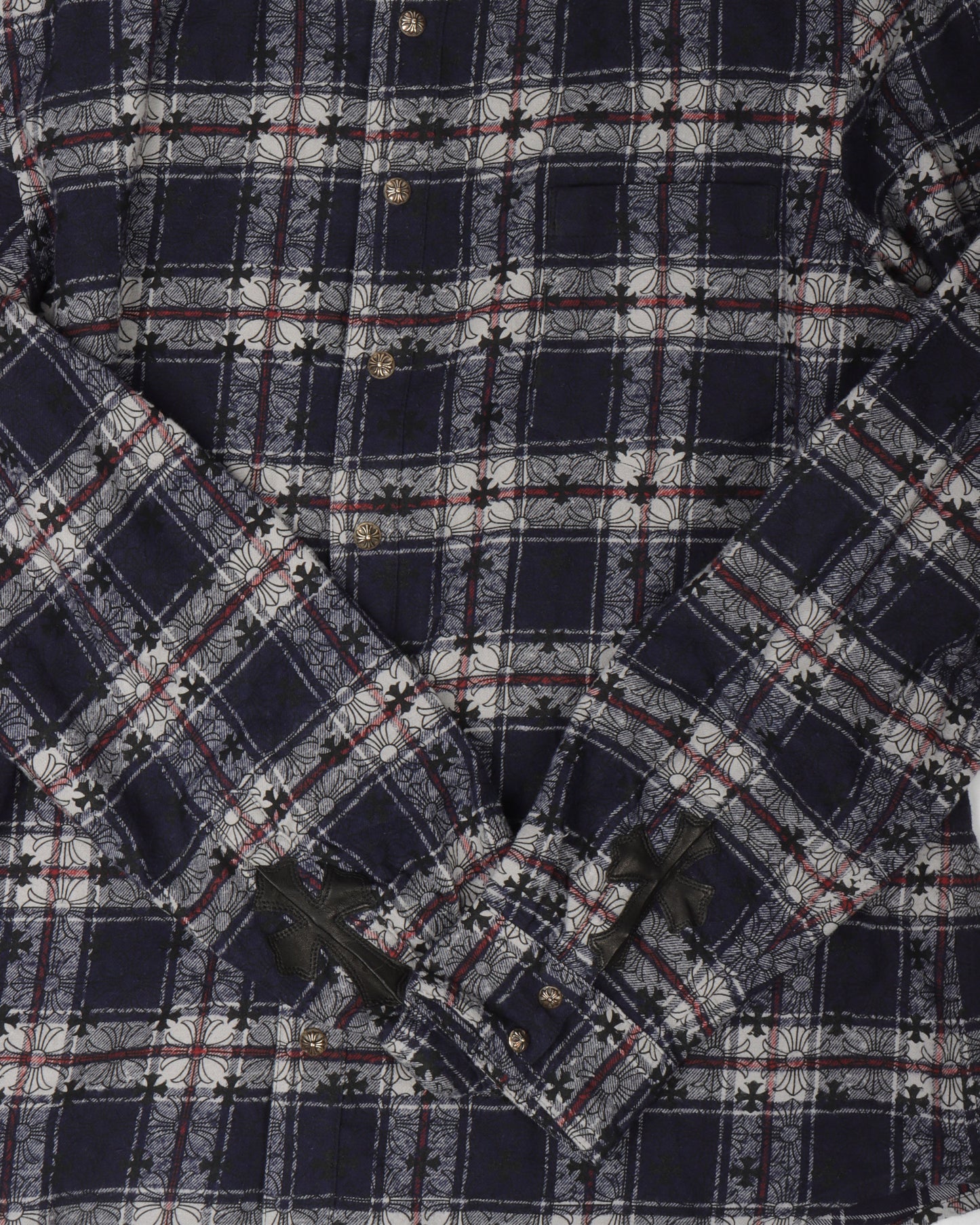 Leather Cross Flannel