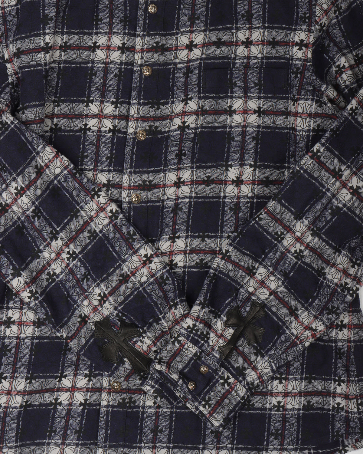 Leather Cross Flannel