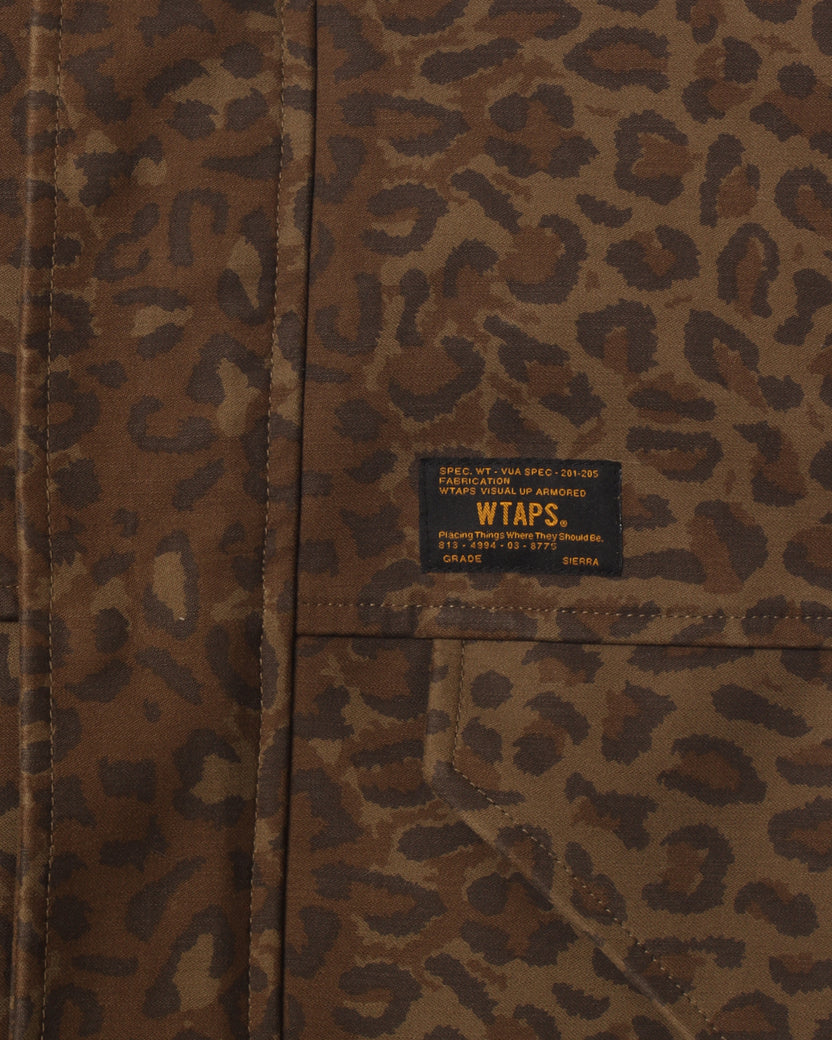 Leopard Military Jacket